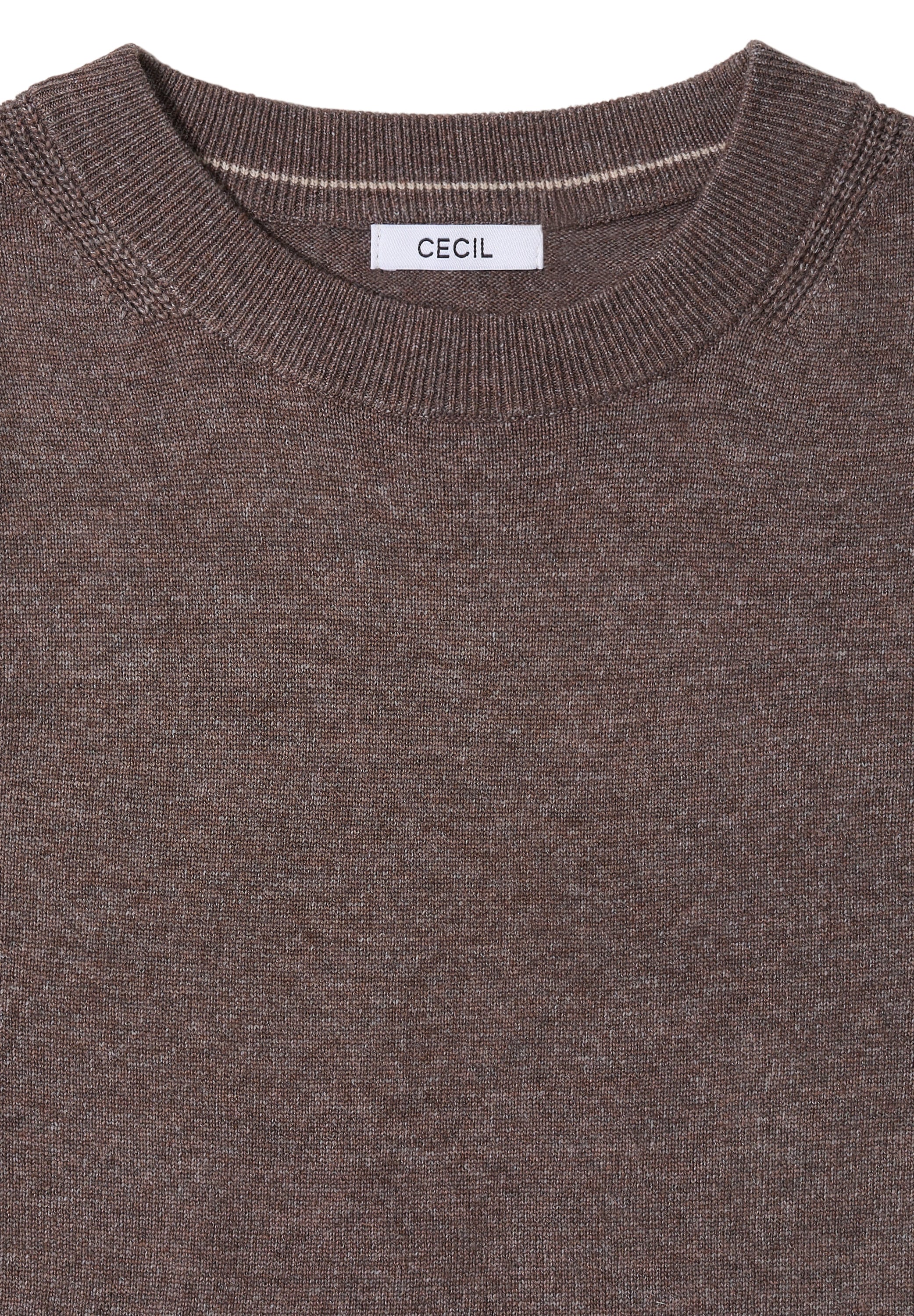 Cecil Strickpullover Rundhalspullover, Regular Fit,