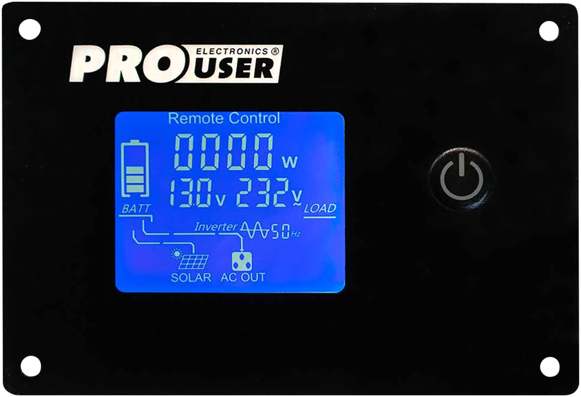 PROUSER Wechselrichter »Spannungswandler Sinus Hybrid 3000W«, (1 St.)