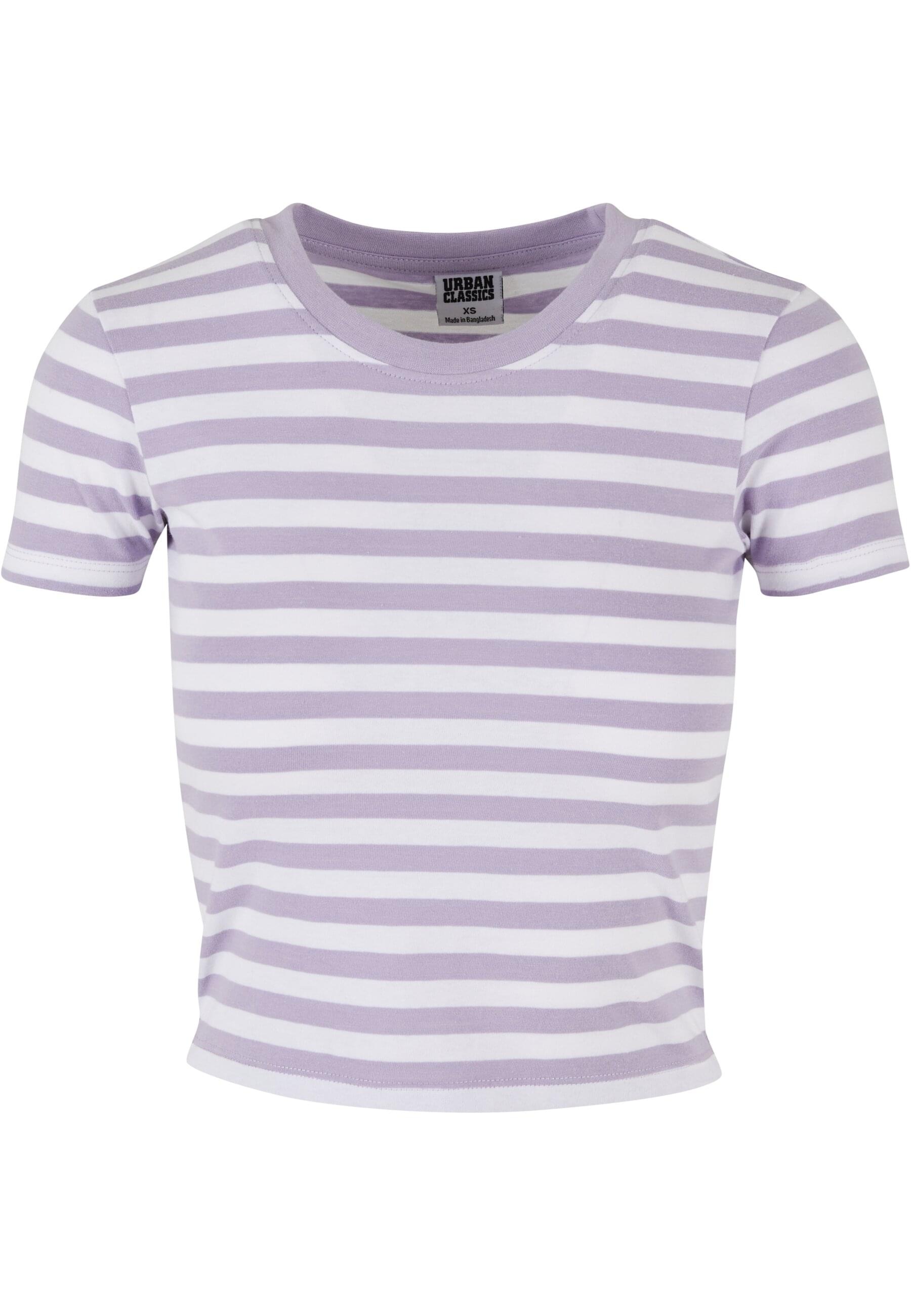 URBAN CLASSICS T-Shirt "Urban Classics Damen Ladies Short Striped Tee" 1 St günstig online kaufen