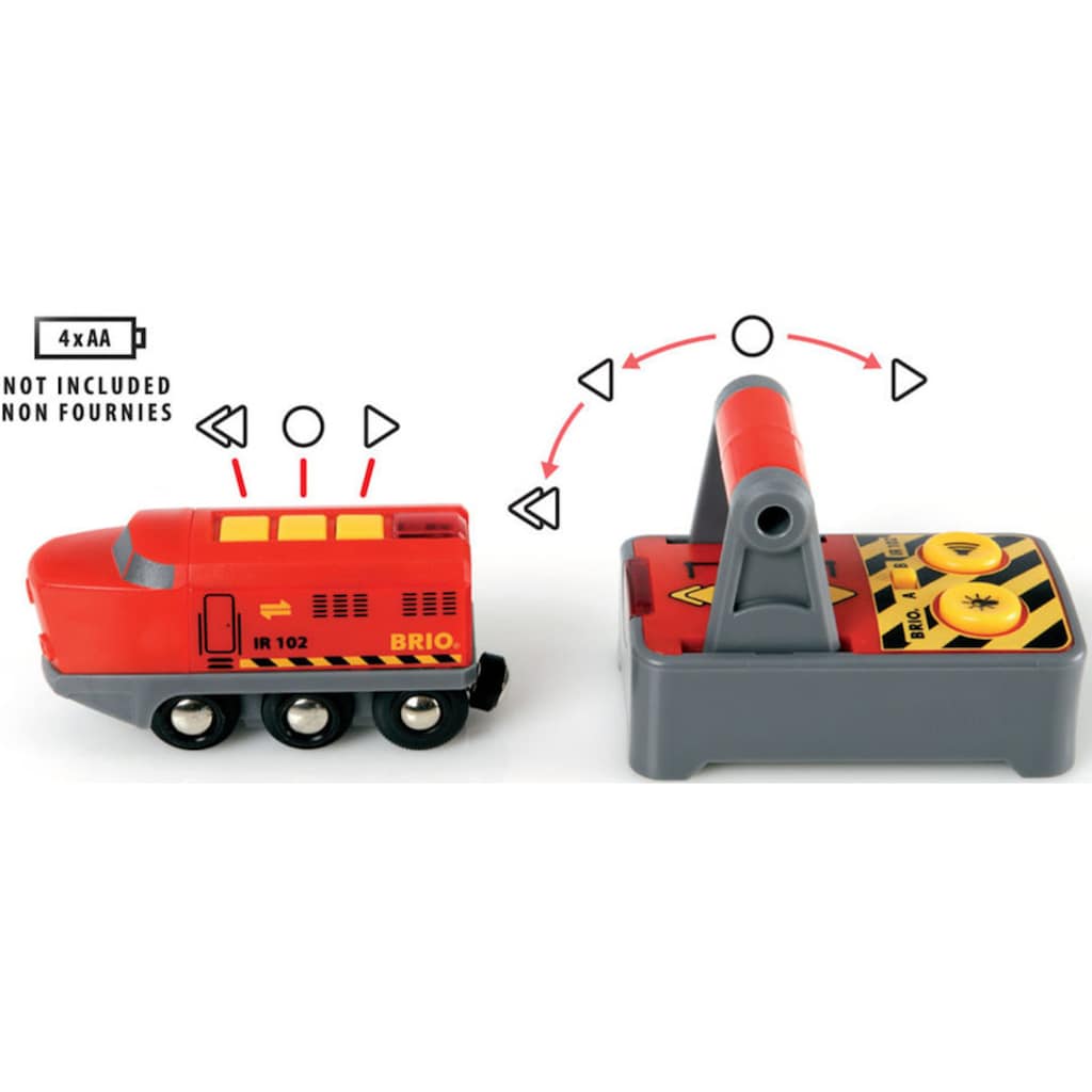 BRIO® Spielzeug-Eisenbahn »BRIO® WORLD, IR Frachtlok«