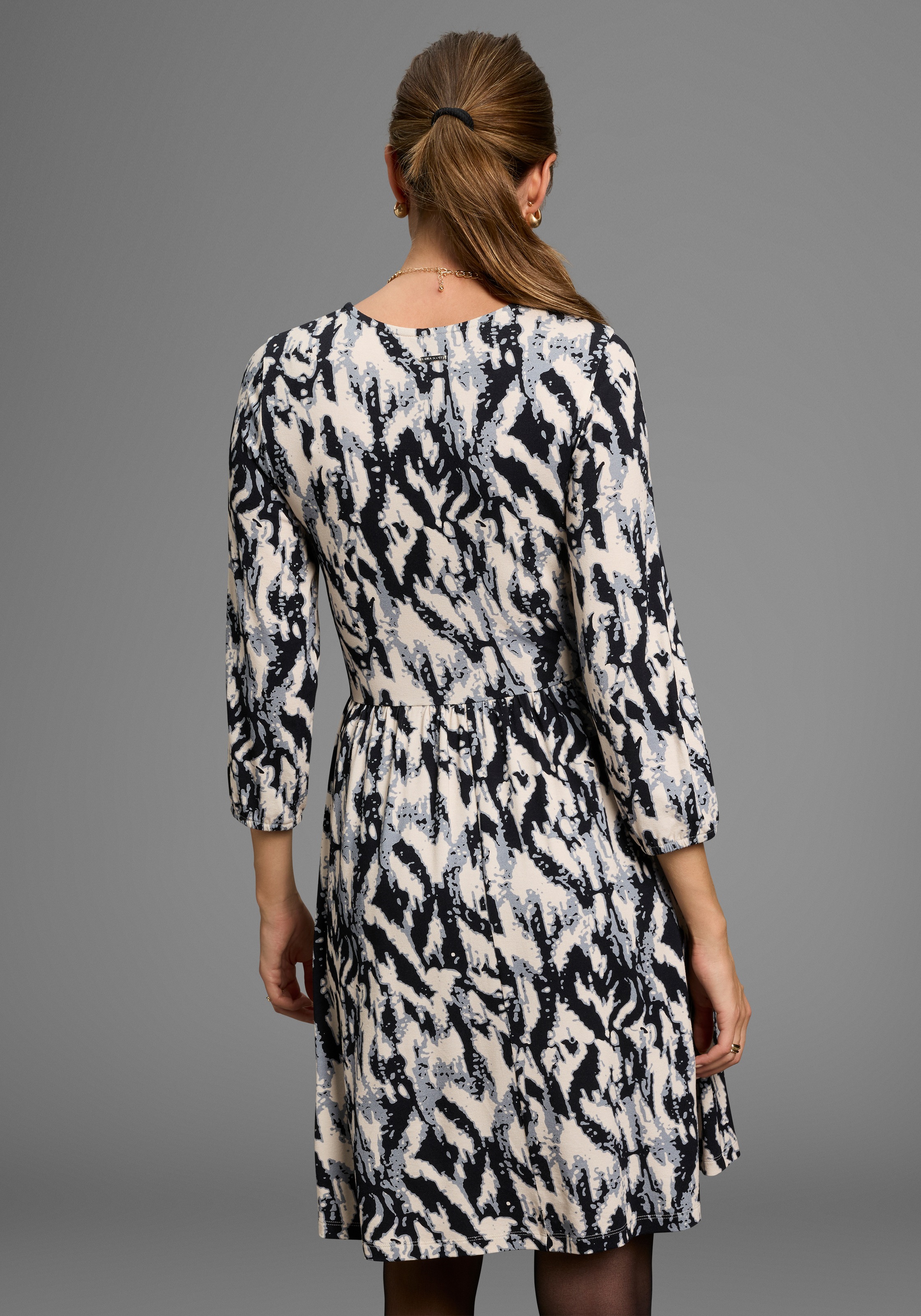 Laura Scott Jerseykleid, mit modischem Muster - NEUE KOLLEKTION günstig online kaufen