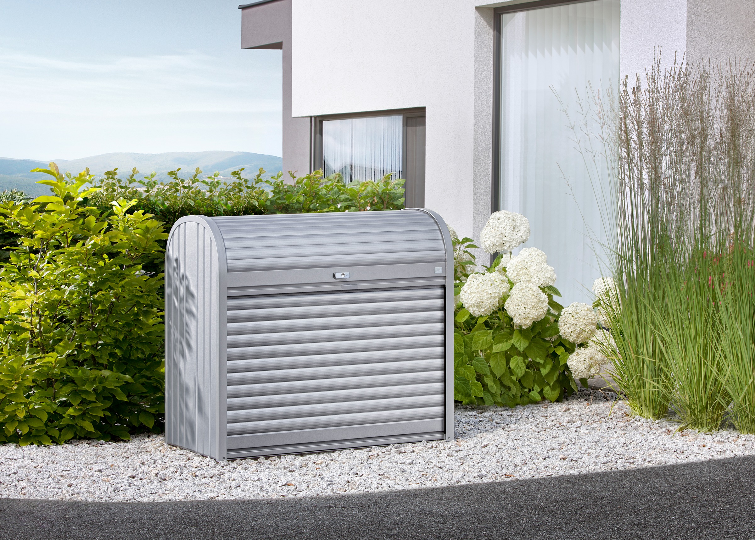 Biohort Fahrradbox "StoreMax 120", Mülltonnenbox, BxTxH: 117x73x109 cm günstig online kaufen
