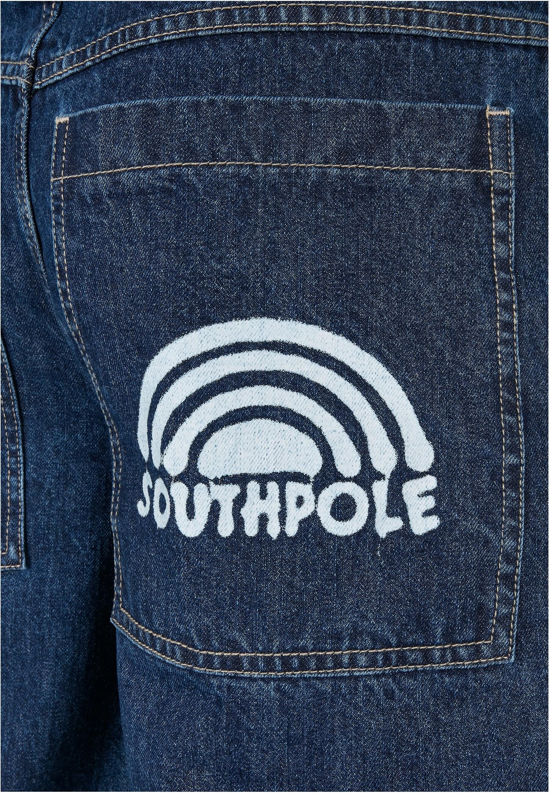 Southpole Bequeme Jeans »Southpole Herren Southpole Spray Logo Denim«, (1 tlg.)
