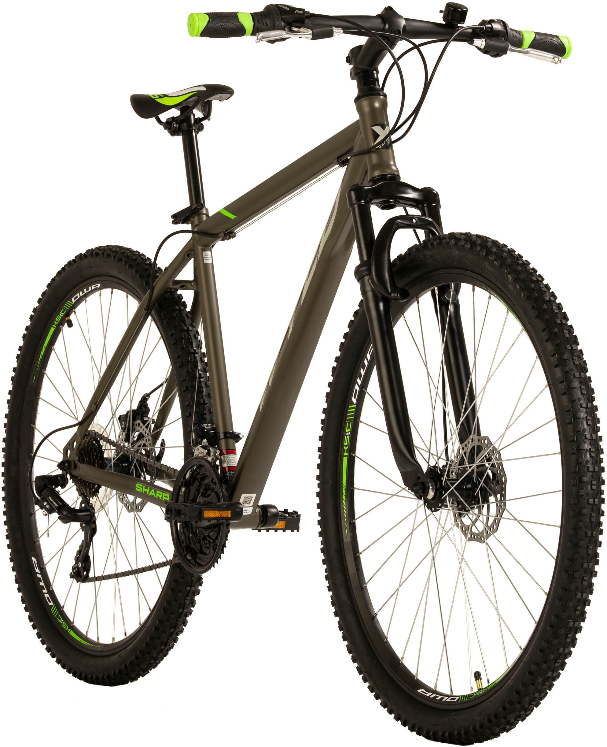 WYLD Mountainbike »Mountainbike Hardtail 29'' Sharp anthrazit 21 Gänge RH 51 cm«, 21 Gang, Kettenschaltung