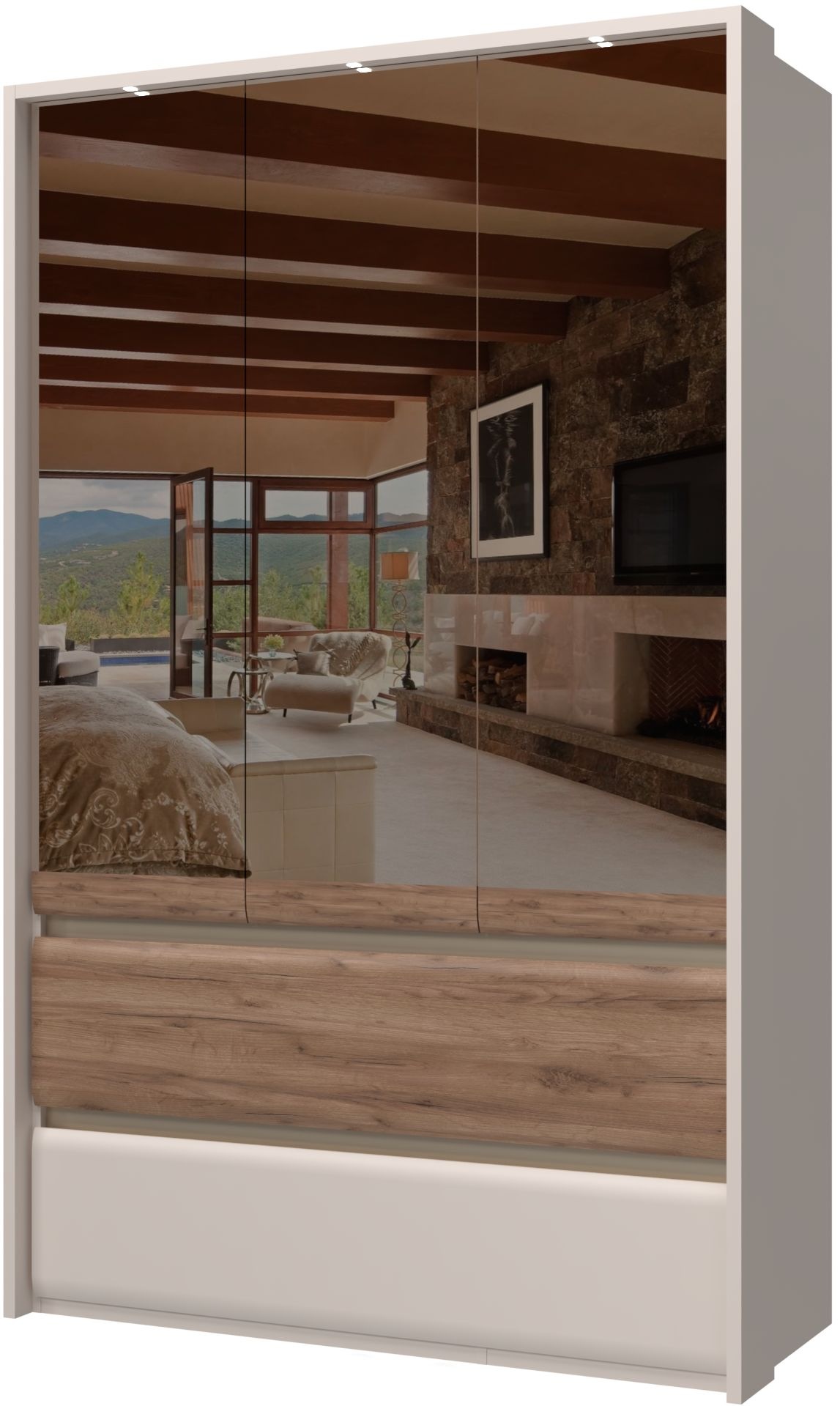 Places of Style Kleiderschrank "Invictus, UV lackiert, FSC-zertifiziert, gr günstig online kaufen