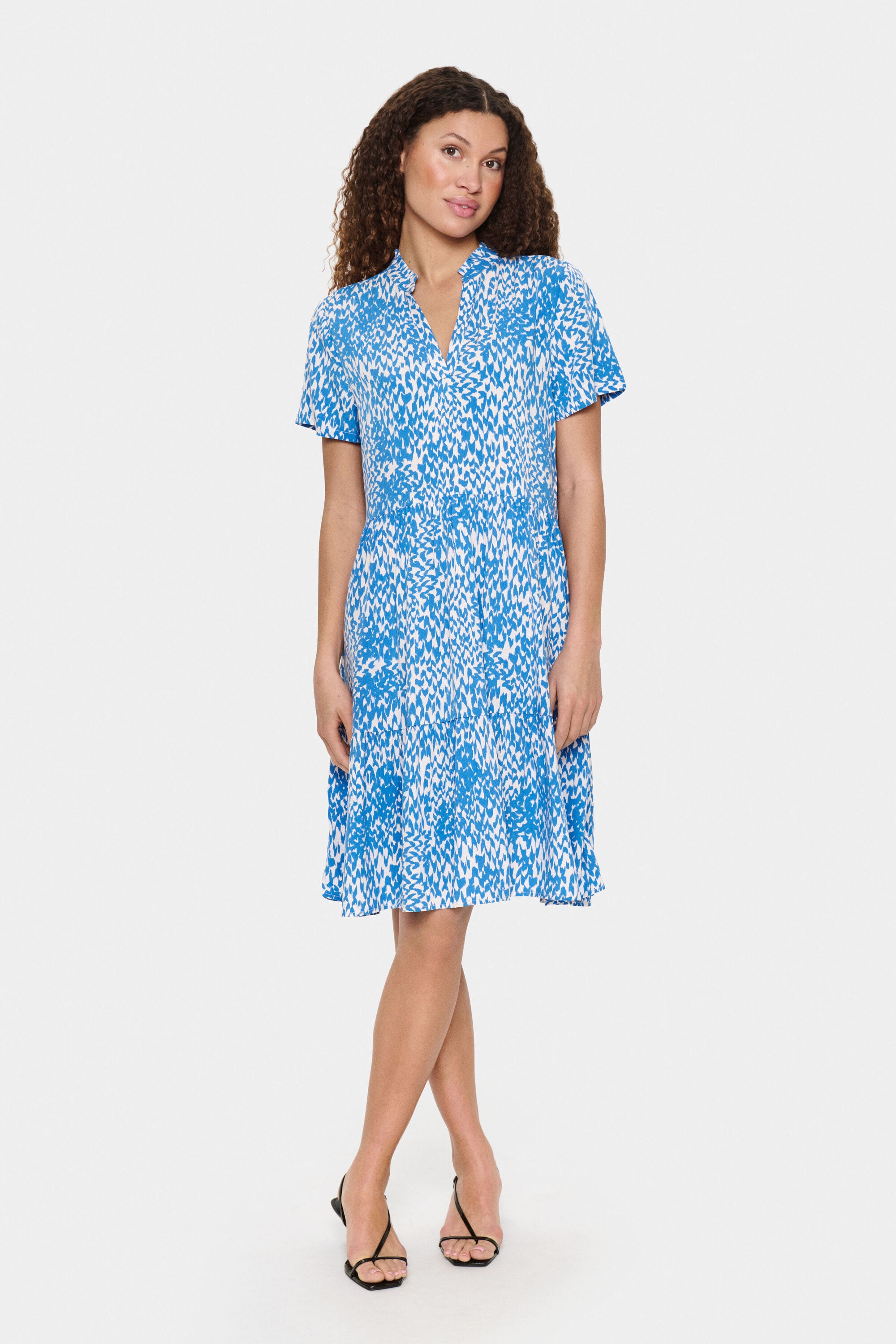 Saint Tropez Midikleid »Damen Kleid EdaSZ«