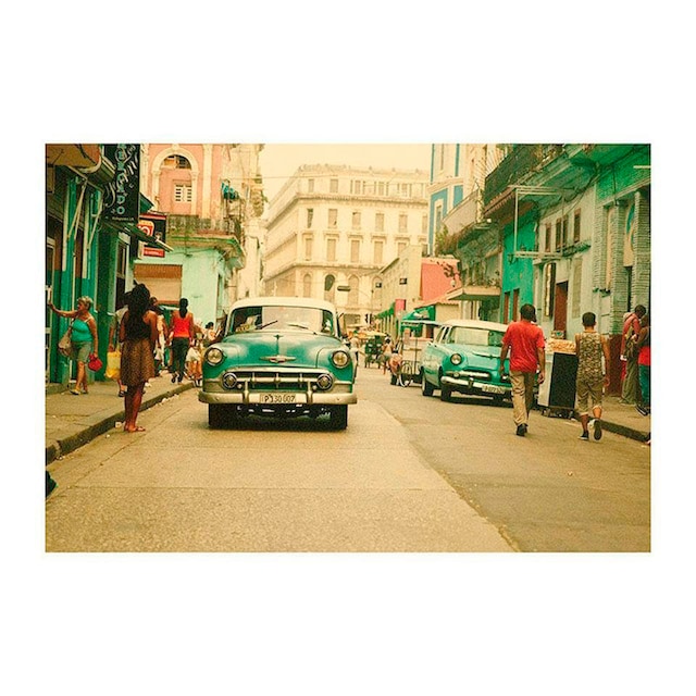 Komar Poster »Cuba Rush«, Städte, (1 St.), Kinderzimmer, Schlafzimmer,  Wohnzimmer | BAUR