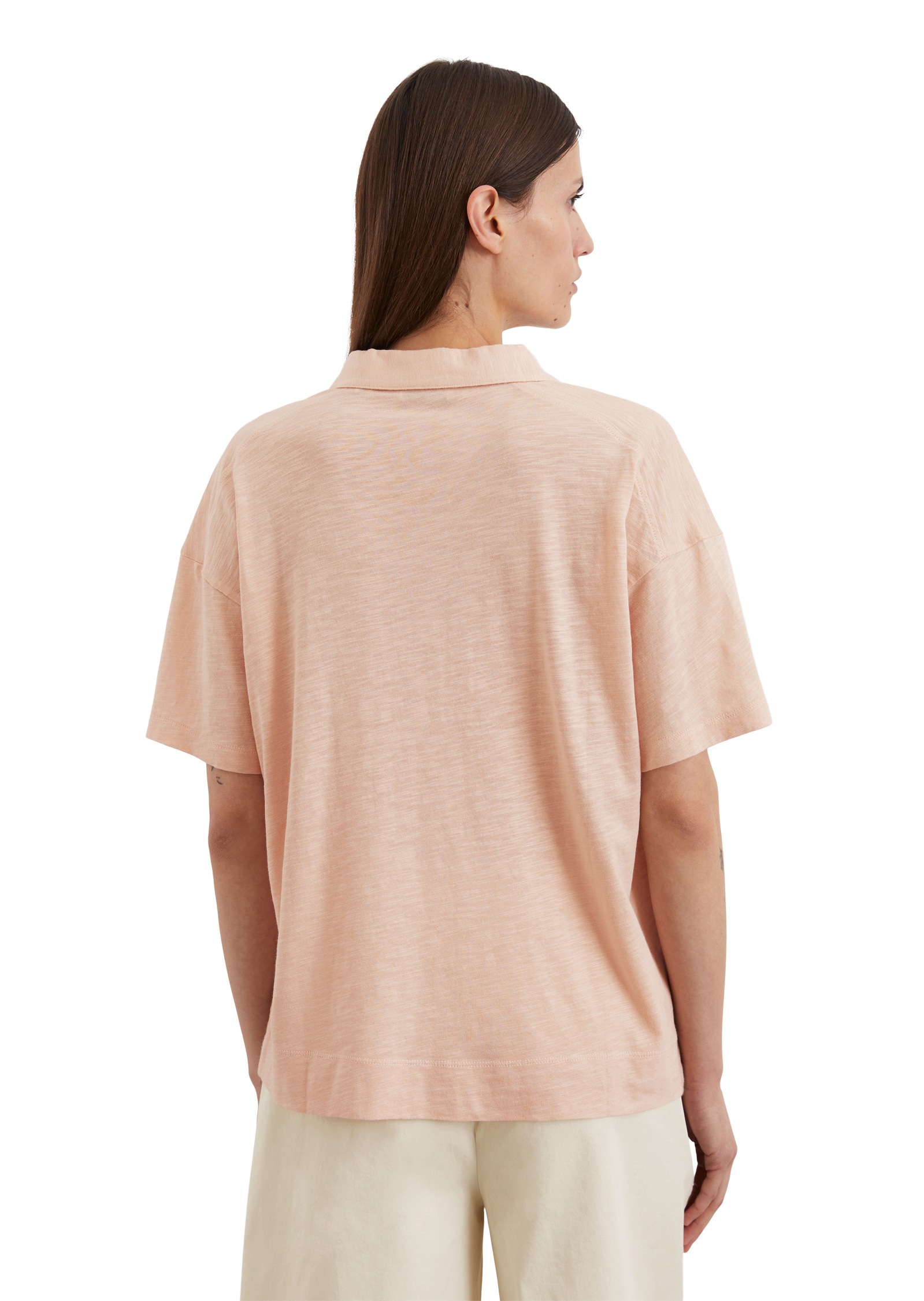 Thumbnail - Marc OPolo Poloshirt "aus Organic Cotton-Viskose-Mix"