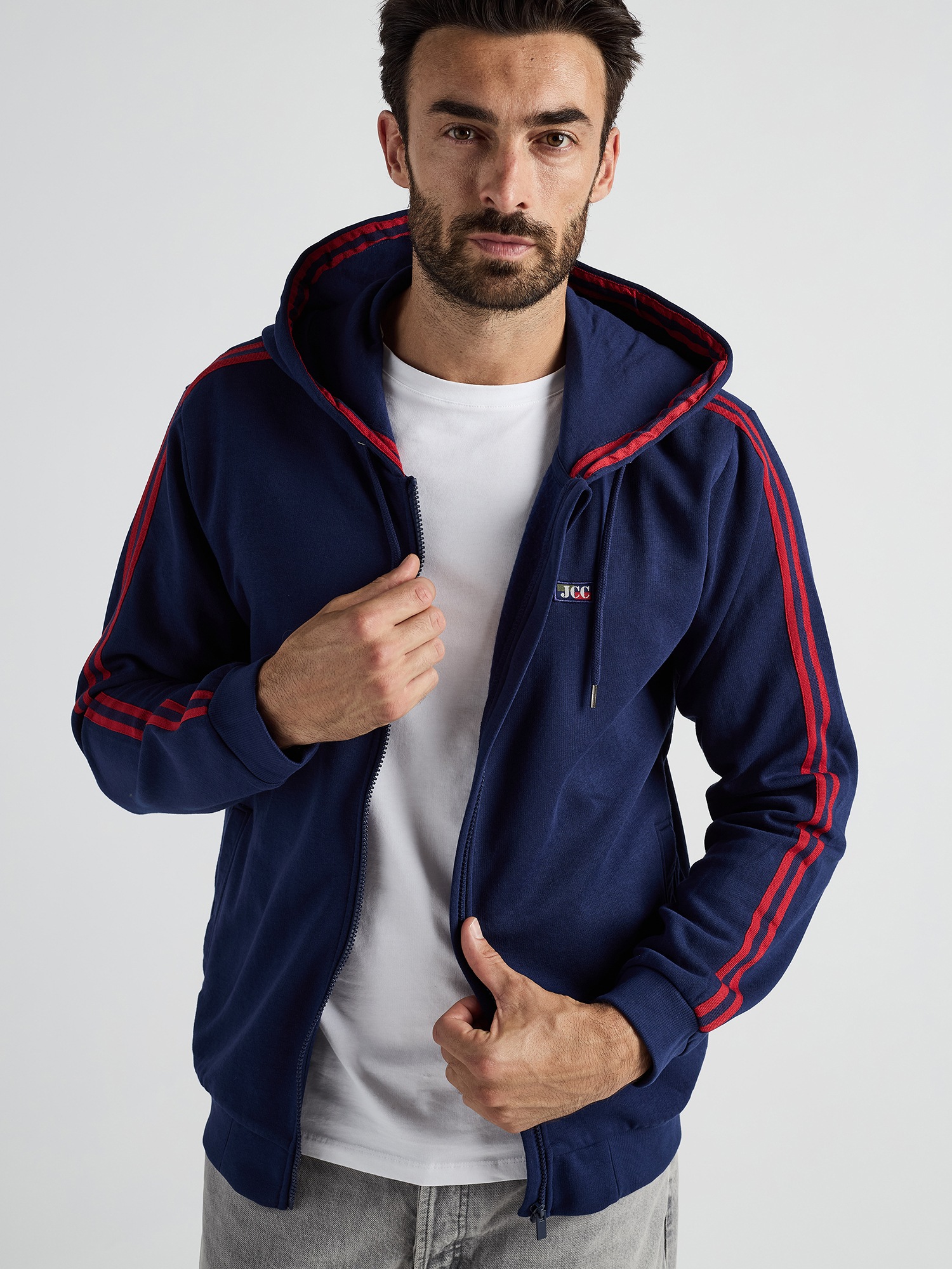 JCC Kapuzensweatjacke "310212092" günstig online kaufen