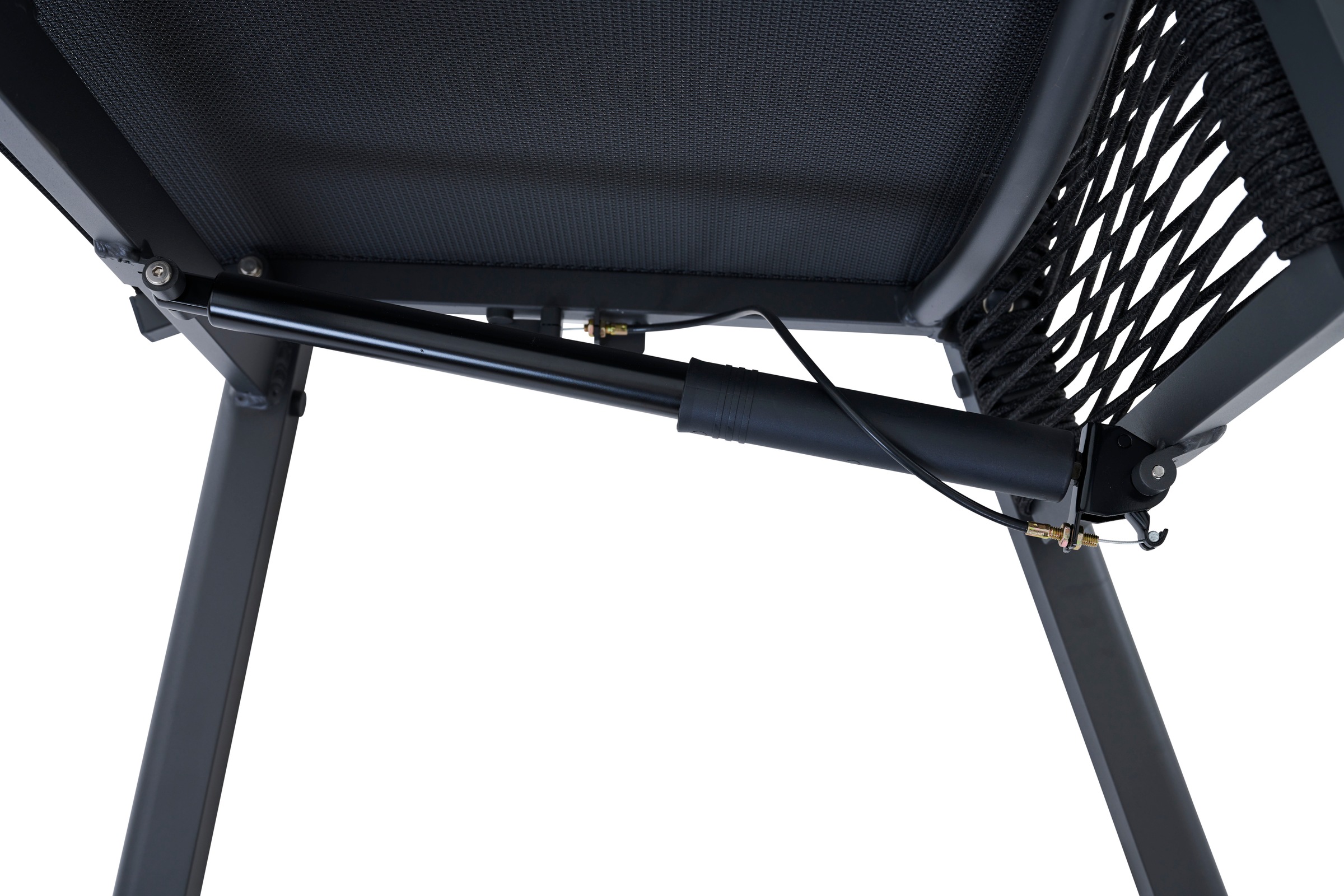 Siena Garden Gartensessel »BOLOGNA Move Sessel« Aluminiumgestell, Rope Geflecht, Armlehnen aus Teak FSC 100%