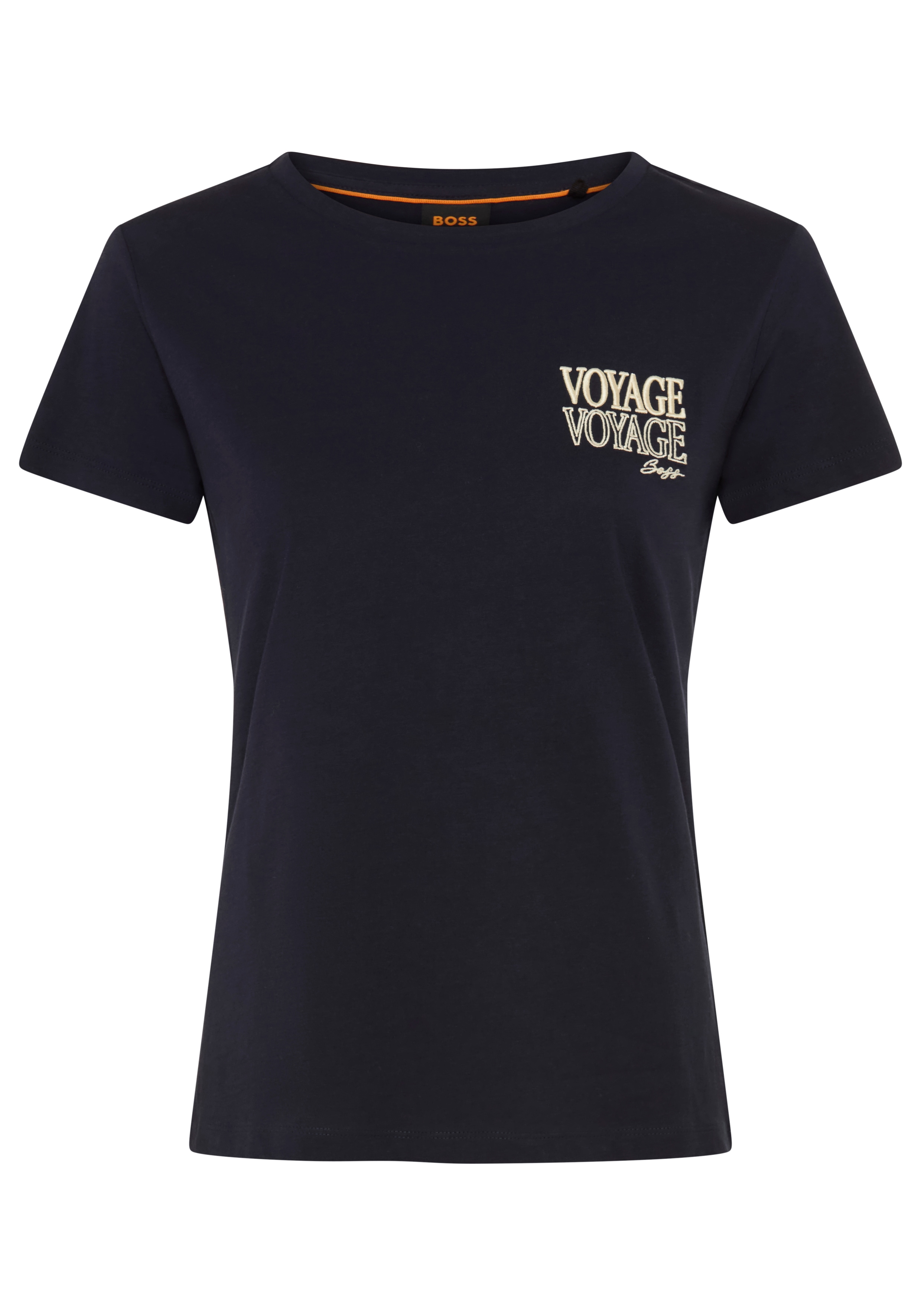 BOSS ORANGE T-Shirt "Elove Premium Damenmode" in Baumwollqualität, Slim Fit