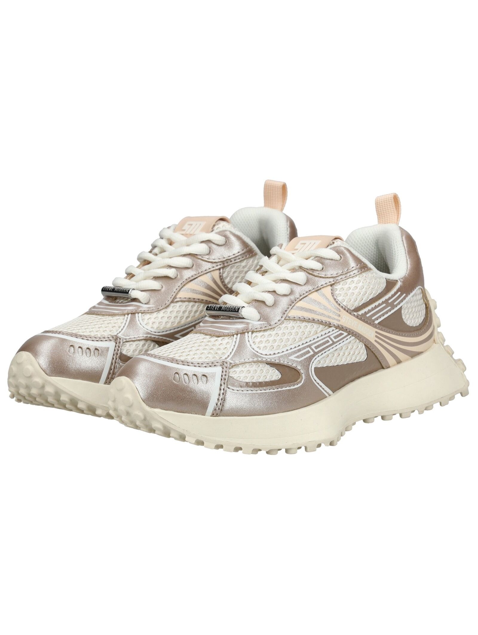 Steve Madden Damensneaker Grau/Weiß Größe 41 3
