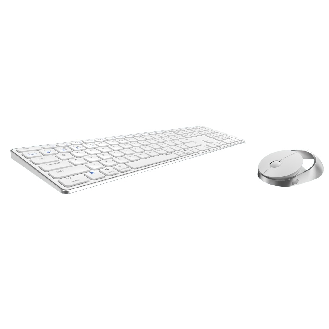 Rapoo Tastatur- und Maus-Set »9850M Kabelloses Multi-Mode-Deskset, DE-Layout, 2.4 GHz, 1600 DPI«