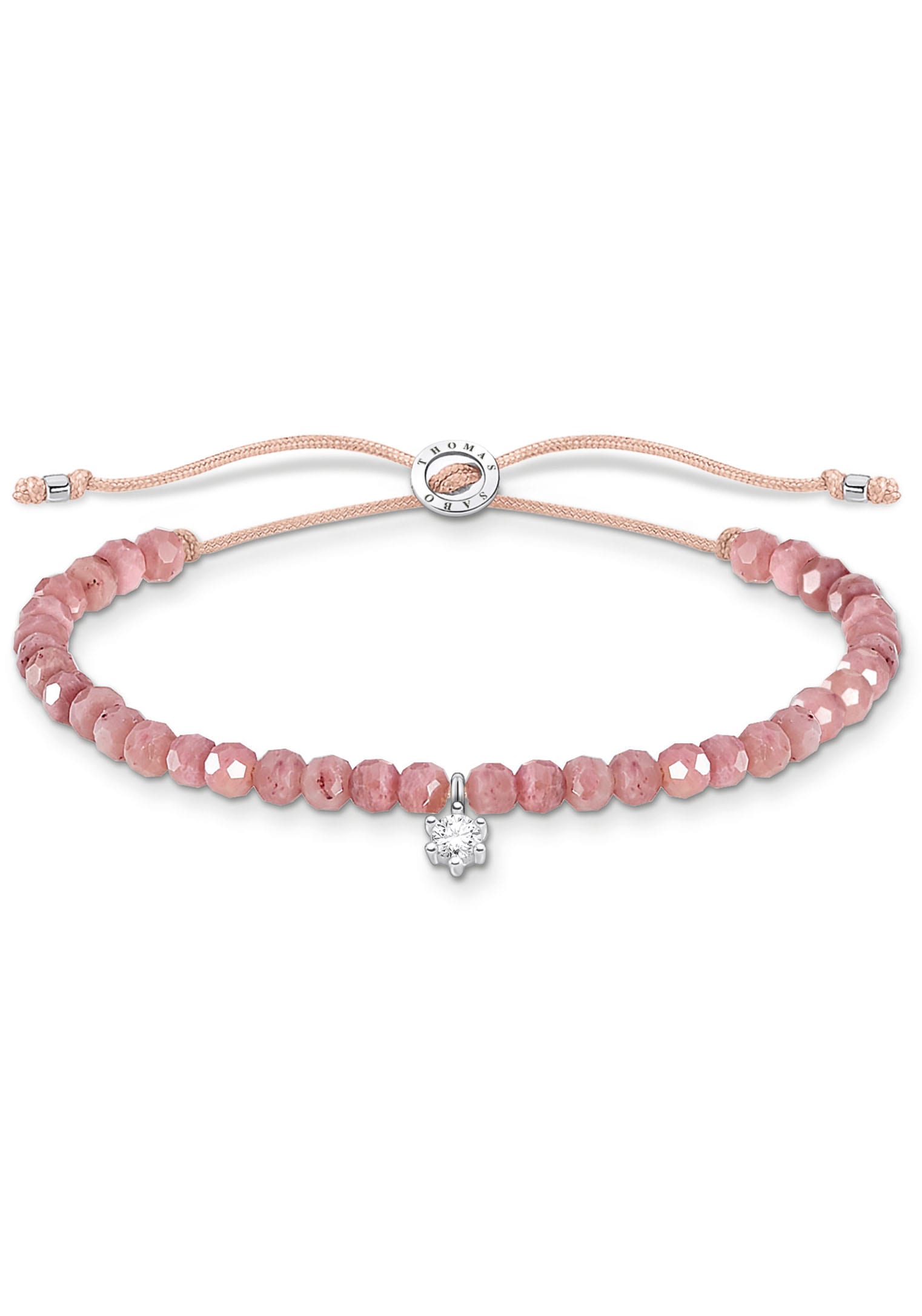 THOMAS SABO Armband »Perlen mit Stein, A1987-401-11-L20V,-401-9-L20V,-905-17-L20V«, mit Jaspis oder Onyx oder Zirkonia (synth.)