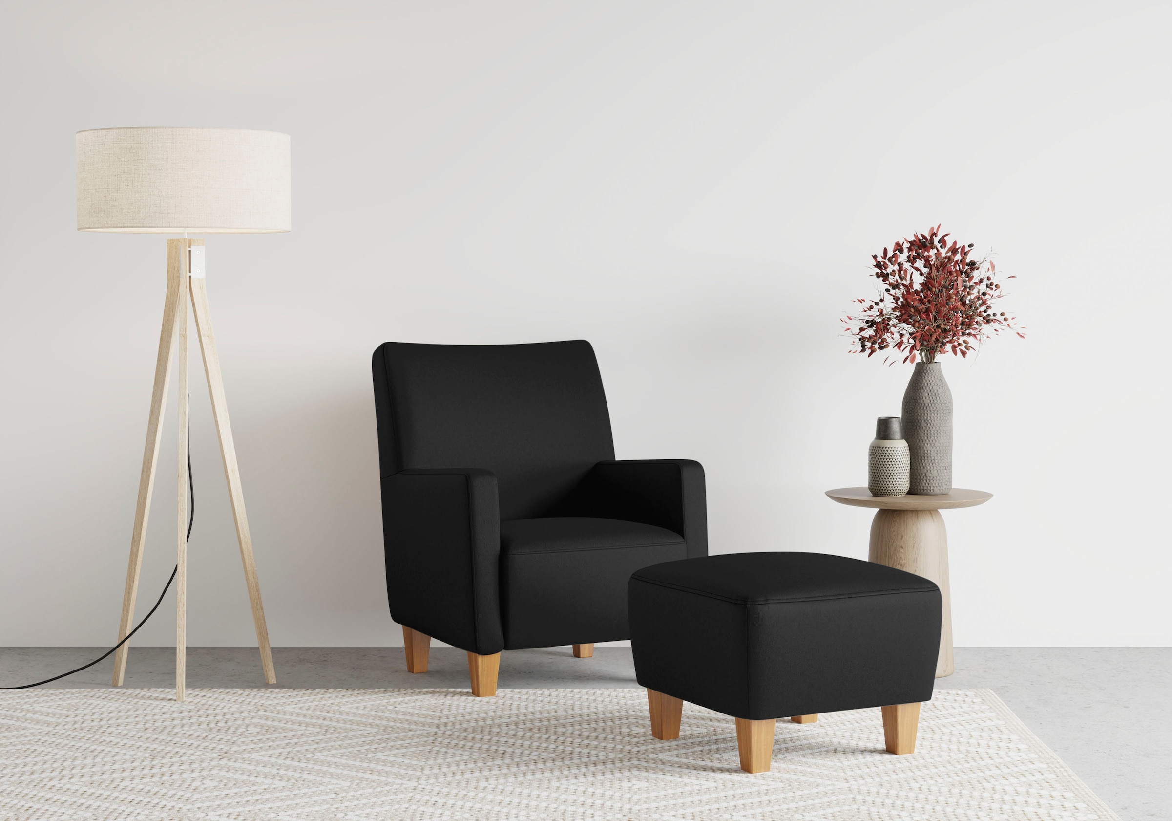 sit&more Sessel »Bosse«, mit Federkern