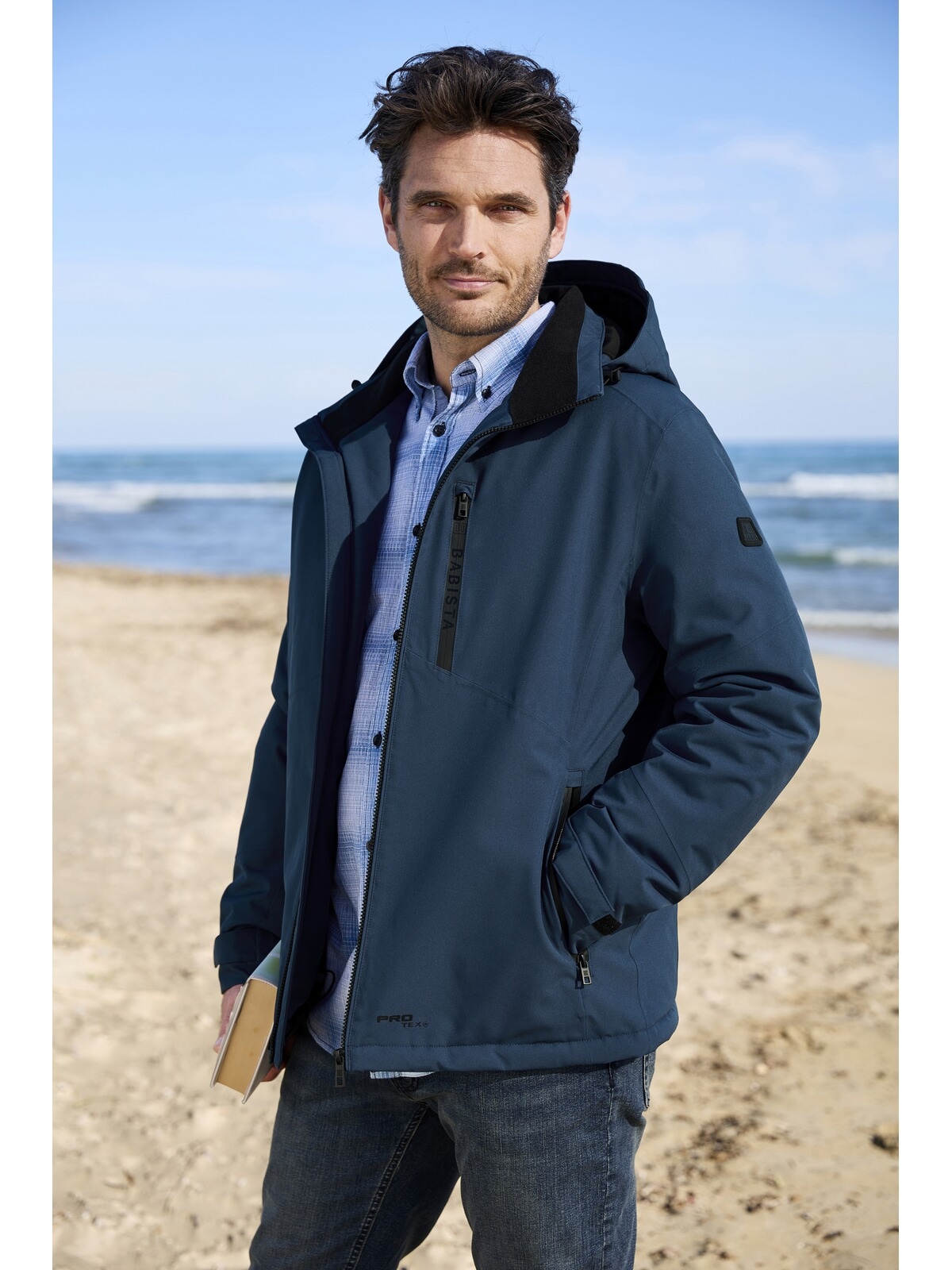 Babista Funktionsjacke »Funktionsjacke VESTAGISSI«, (1 St.), mit abnehmbarer Kapuze