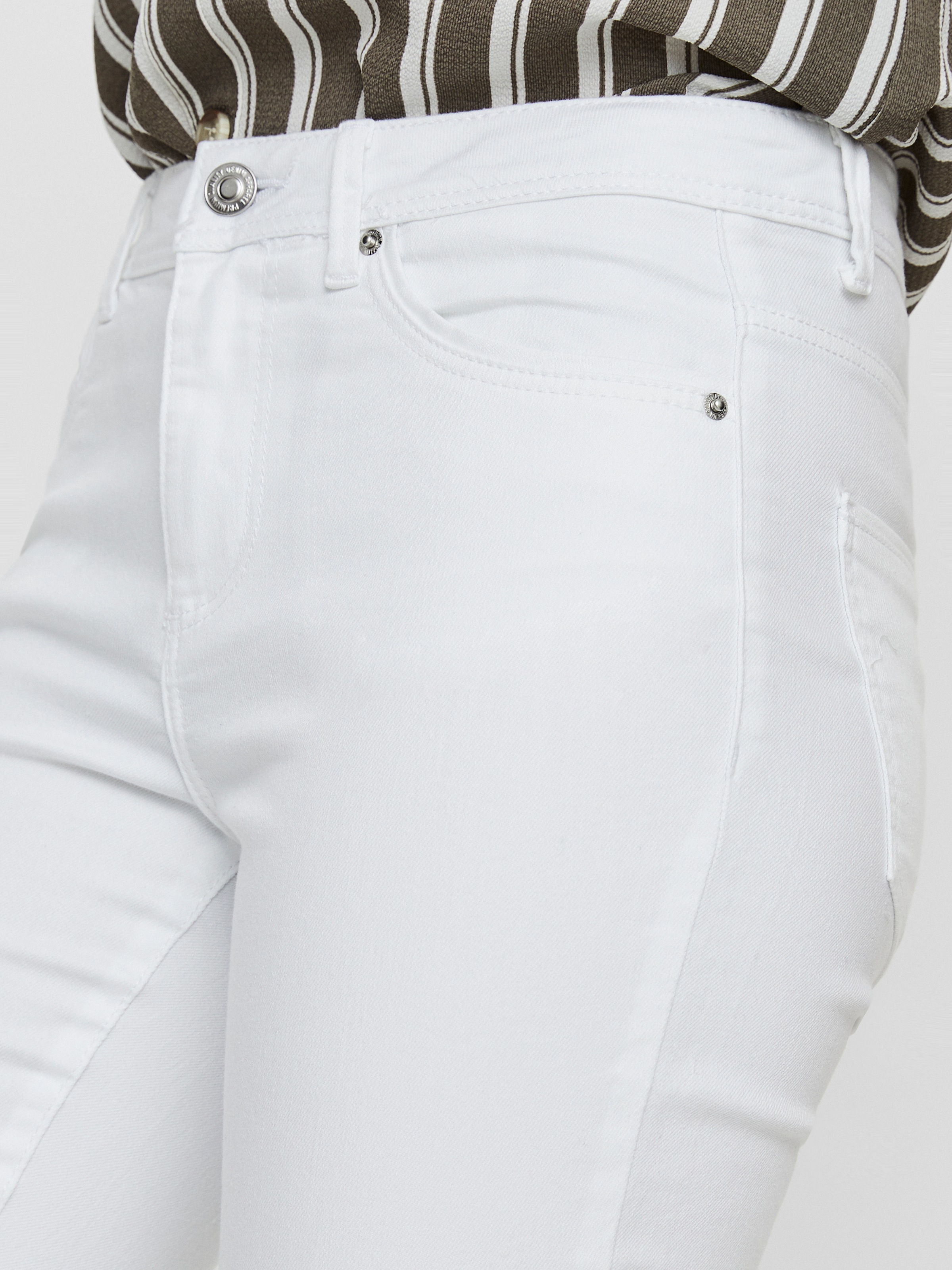 Vero Moda Skinny-fit-Jeans "VMTANYA MR S PIPING JEANS VI402 COLOR" günstig online kaufen