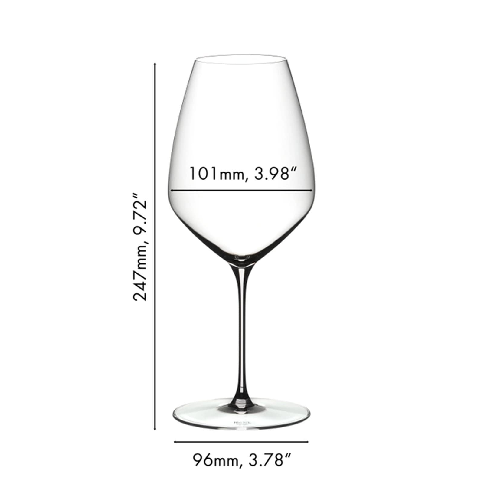 RIEDEL THE WINE GLASS COMPANY Rotweinglas »Syrah / Shiraz Weingläser Veloce 720 ml 2er Set transparent«