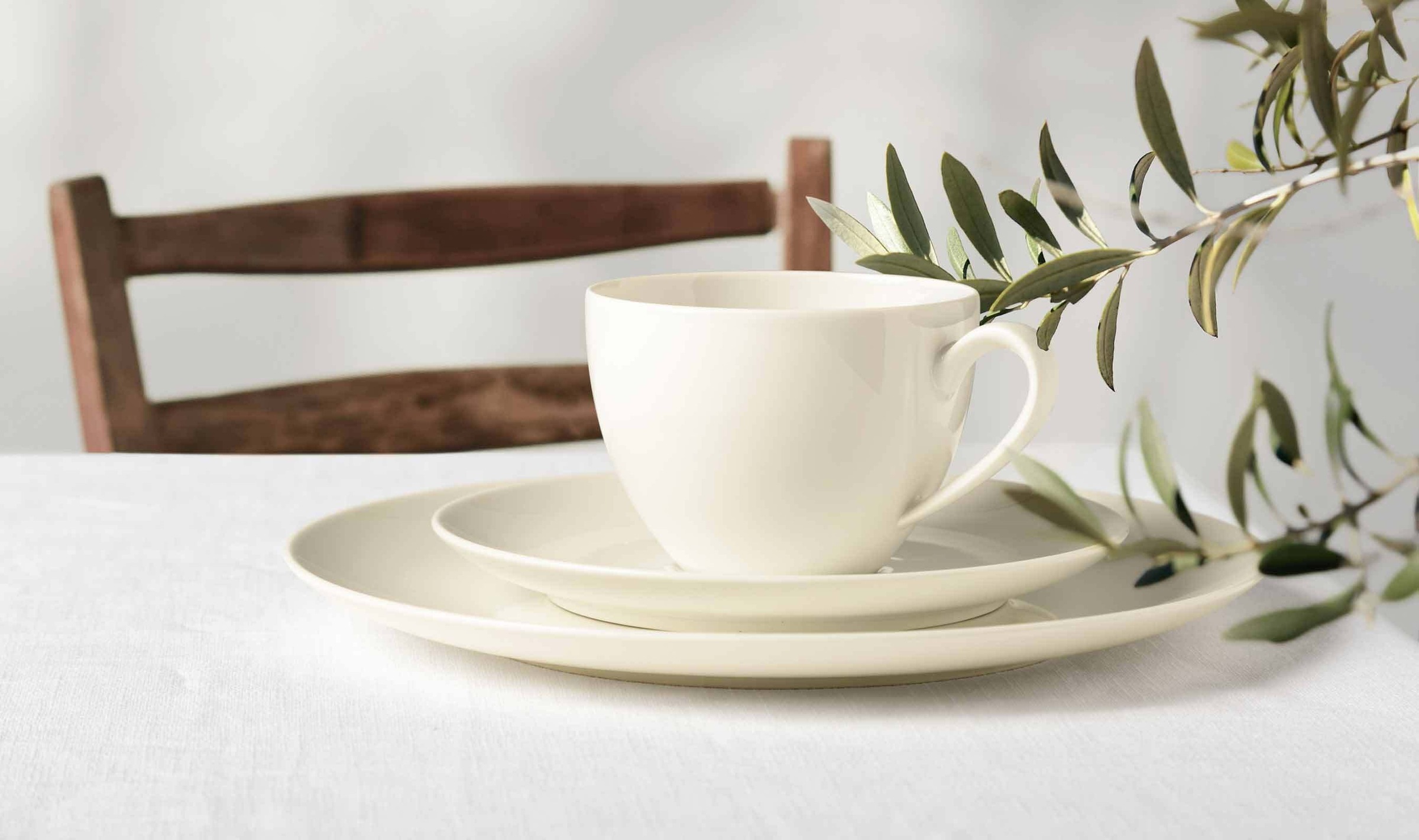 Seltmann Weiden Geschirr-Set »Kaffeeservice Savona Fine Diamond 18er Set creme« Spülmaschinenfest, Mikrowellensicher, Ofenfest