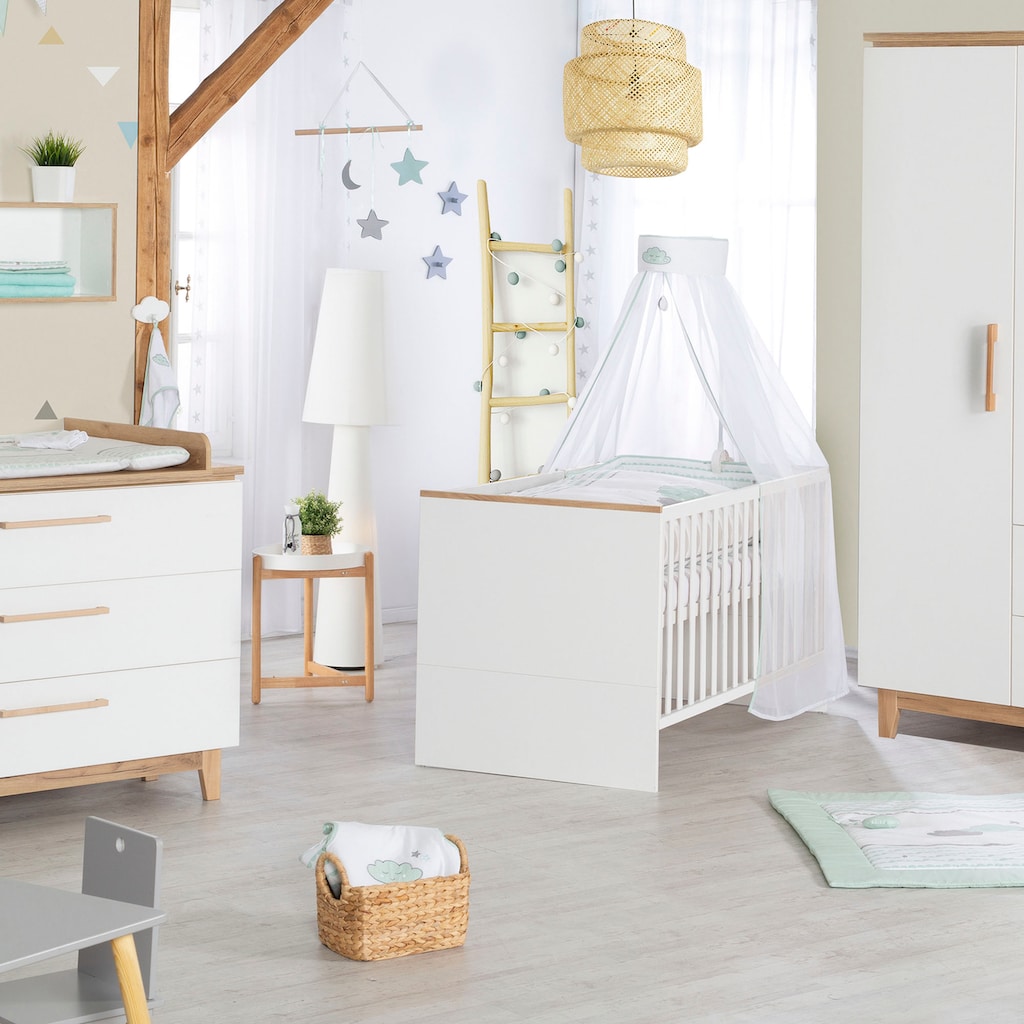 roba® Babybett »Kombi-Kinderbett Finn«