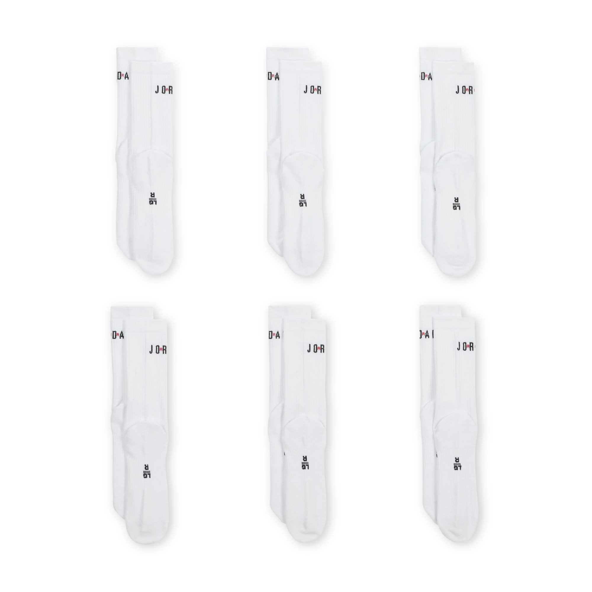 Nike Funktionssocken »U J ED POLY CREW JOR 6PR - 144«