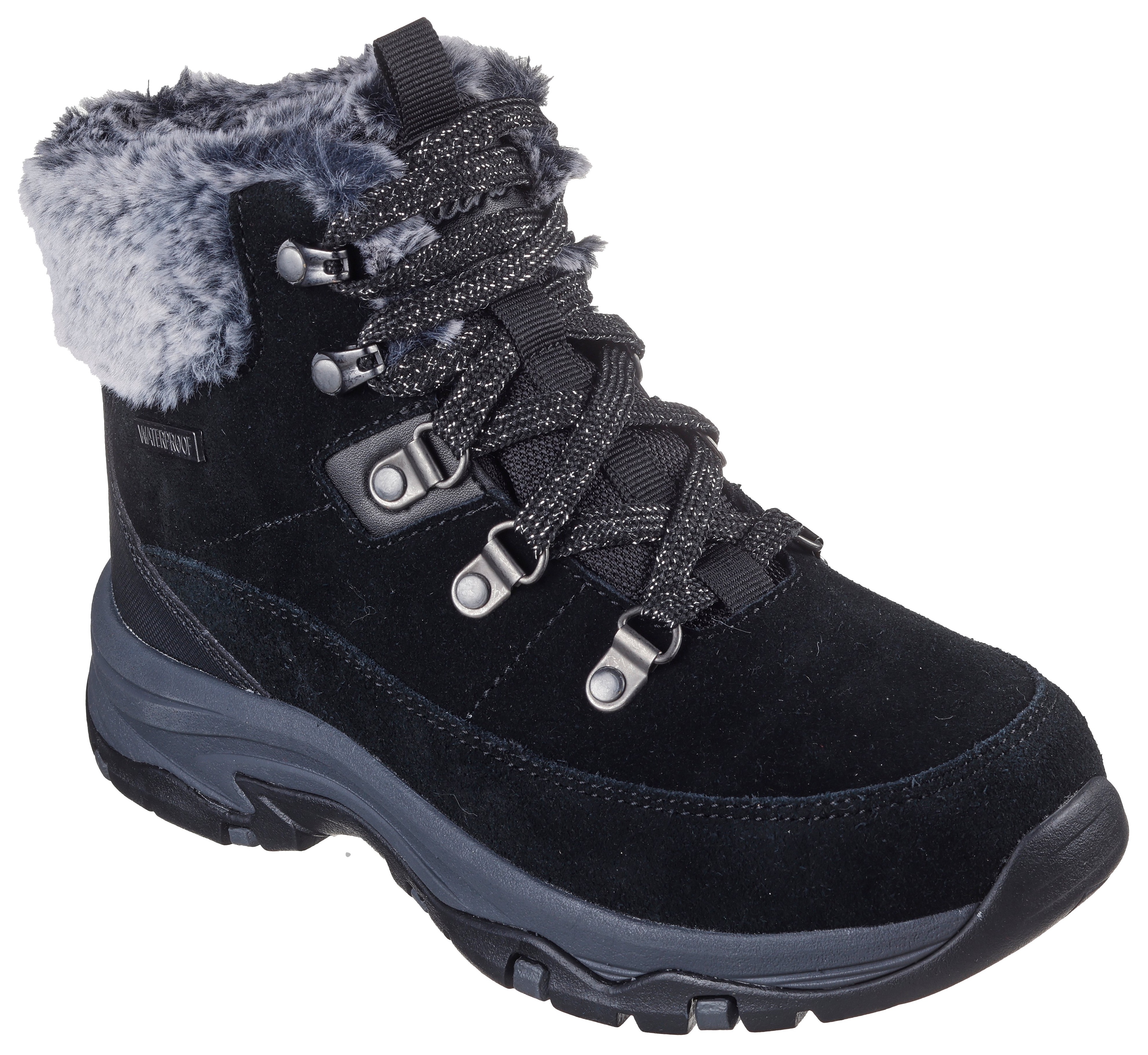 Skechers Winterboots "TREGO-SNOW WORRIES" Schnürboots, Schnürstiefelette mit TEX