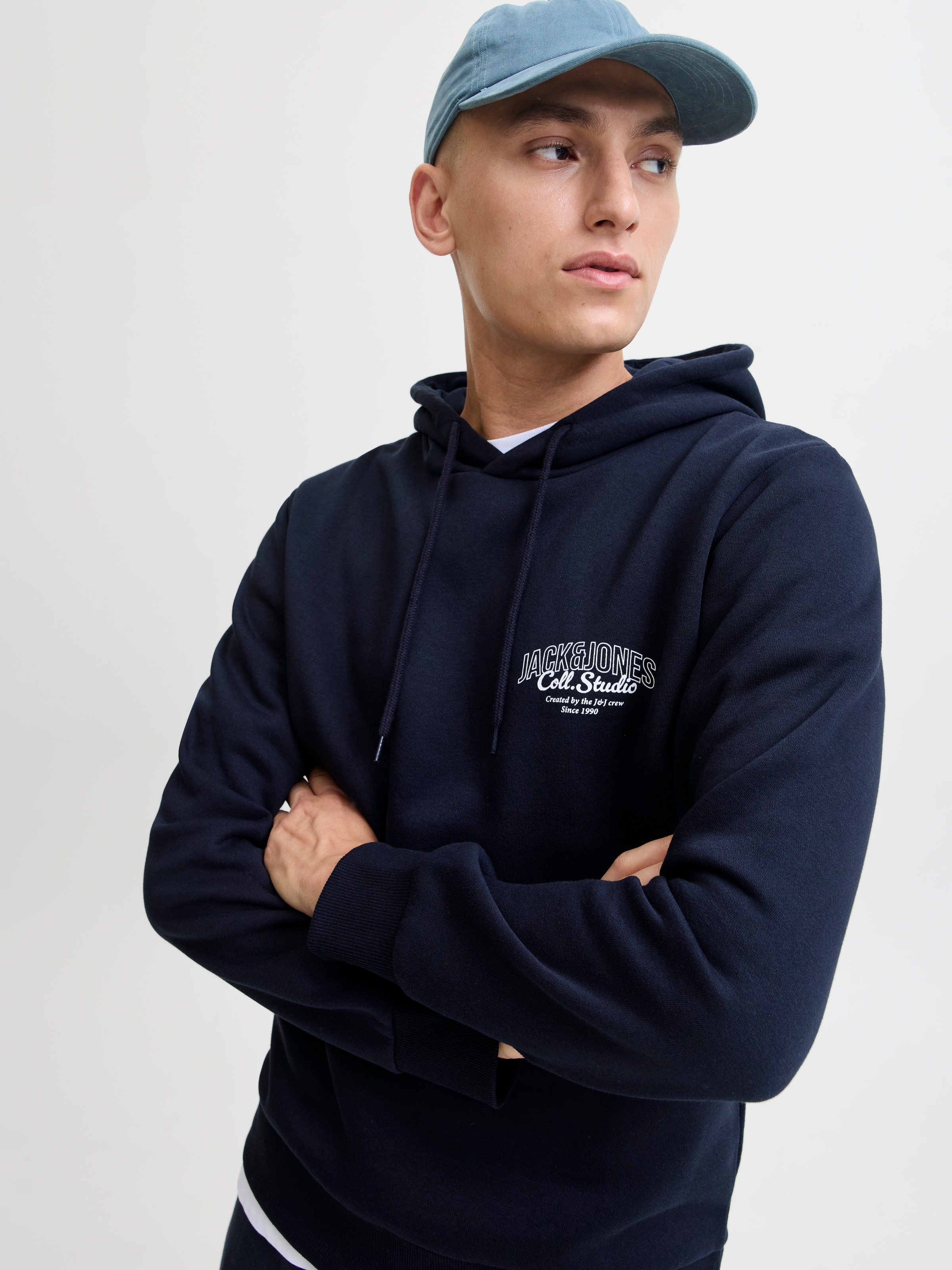 Jack & Jones Kapuzensweatshirt "JJMAKOTO SWEAT HOOD" günstig online kaufen
