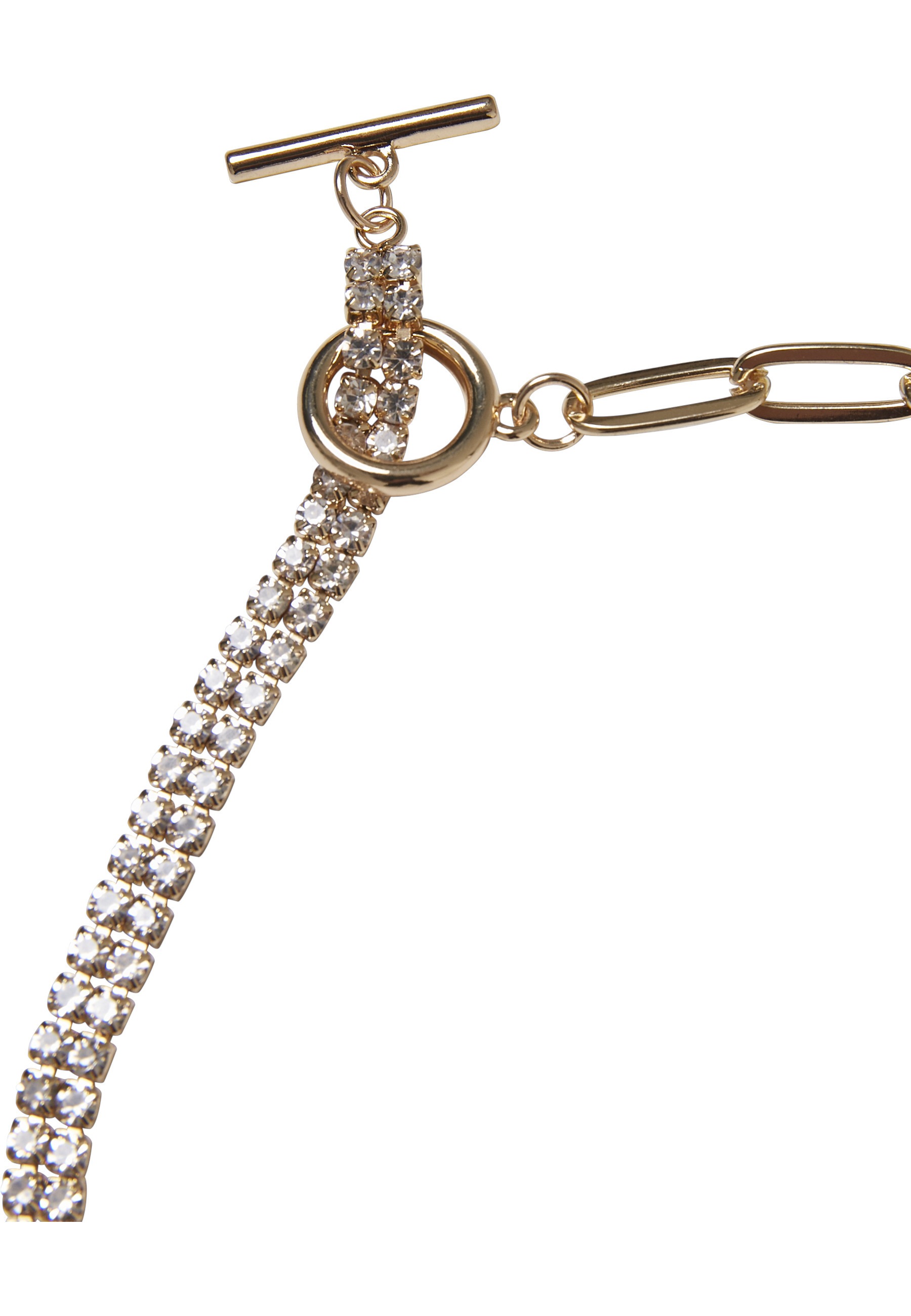 URBAN CLASSICS Edelstahlkette »Urban Classics Unisex Venus Various Flashy Chain Necklace«