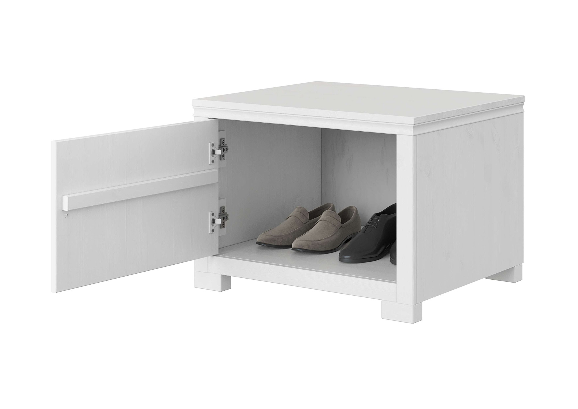 OTTO home Beistellschrank »Gotland, Schrankmodulsystem, einzeln oder mit der Serie kombinierbar«, (H/B/T ca. 60/60/52 oder ca. 44/60/52), massive Kiefer, variabel einsetzbar, auch für Dachschrägen