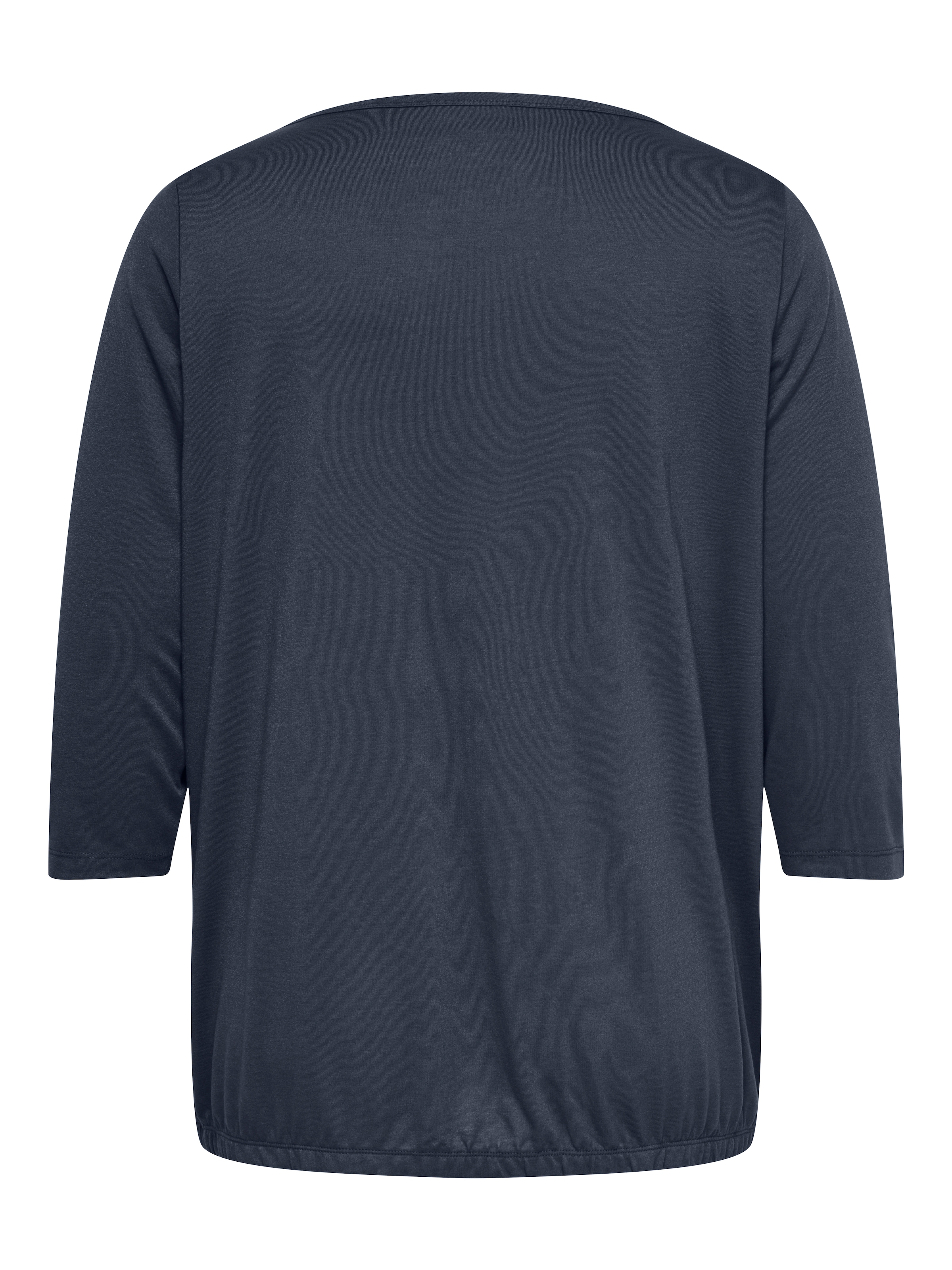 ONLY CARMAKOMA 3/4-Arm-Shirt »CARCARLINNE 3/4 BOATNECK TOP JRS« Materialmix, normal geschnitten
