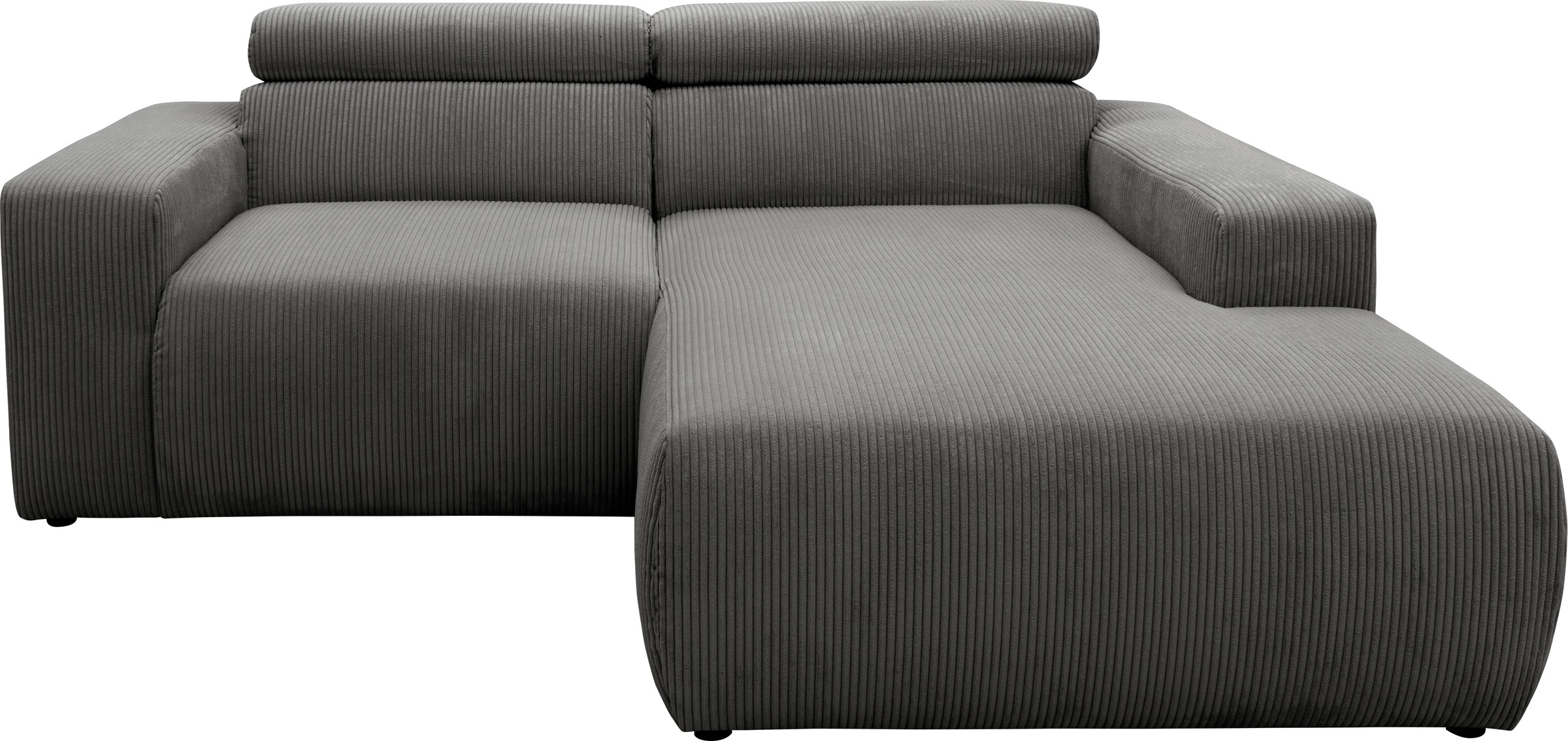 DOMO collection Ecksofa "Brandon, inkl. Kopfteilverstellung, B/T/H: 214/100 günstig online kaufen