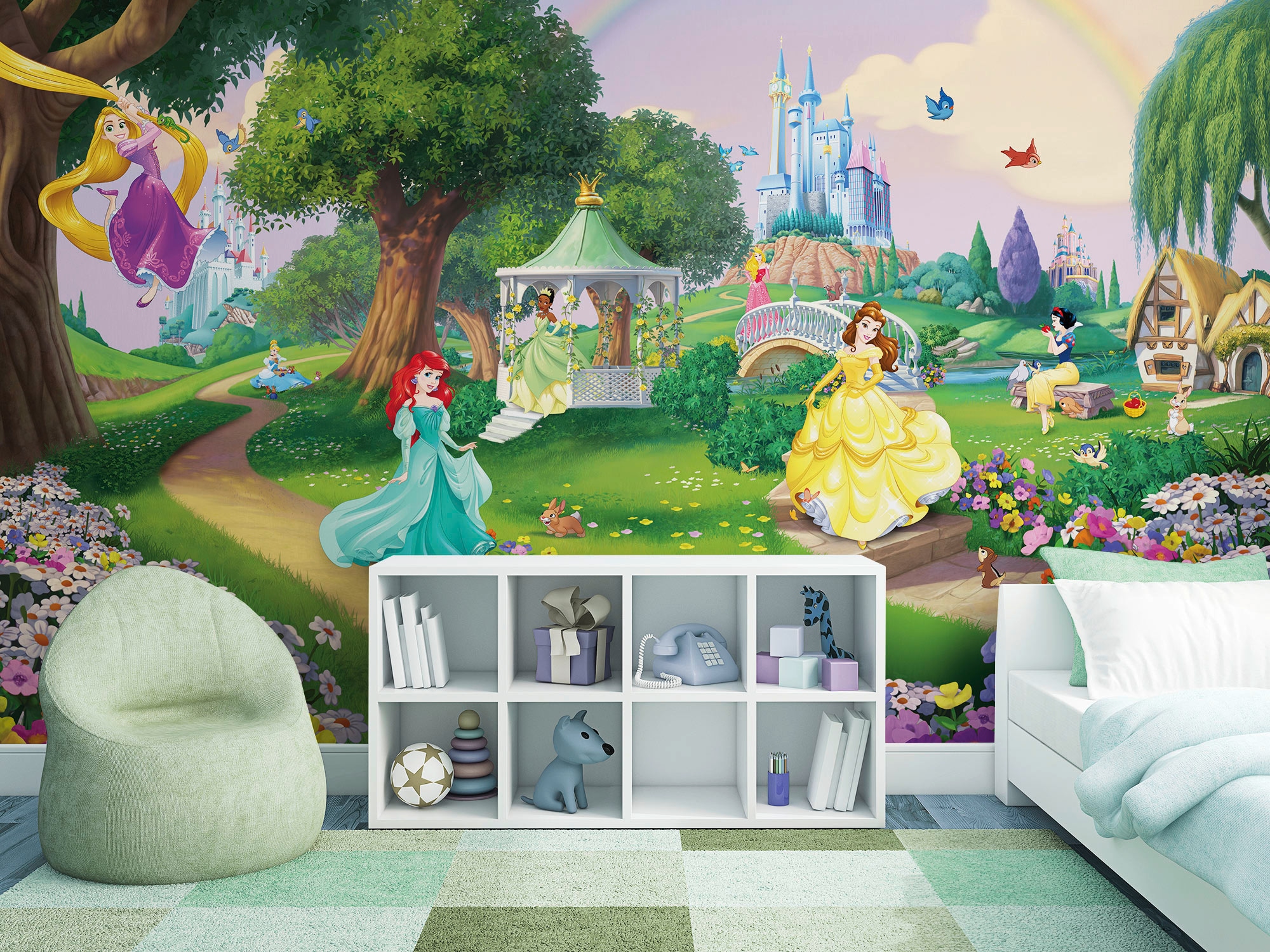 Komar Fototapete »Princess Rainbow«, 368x254 cm (Breite x Höhe) kaufen |  BAUR
