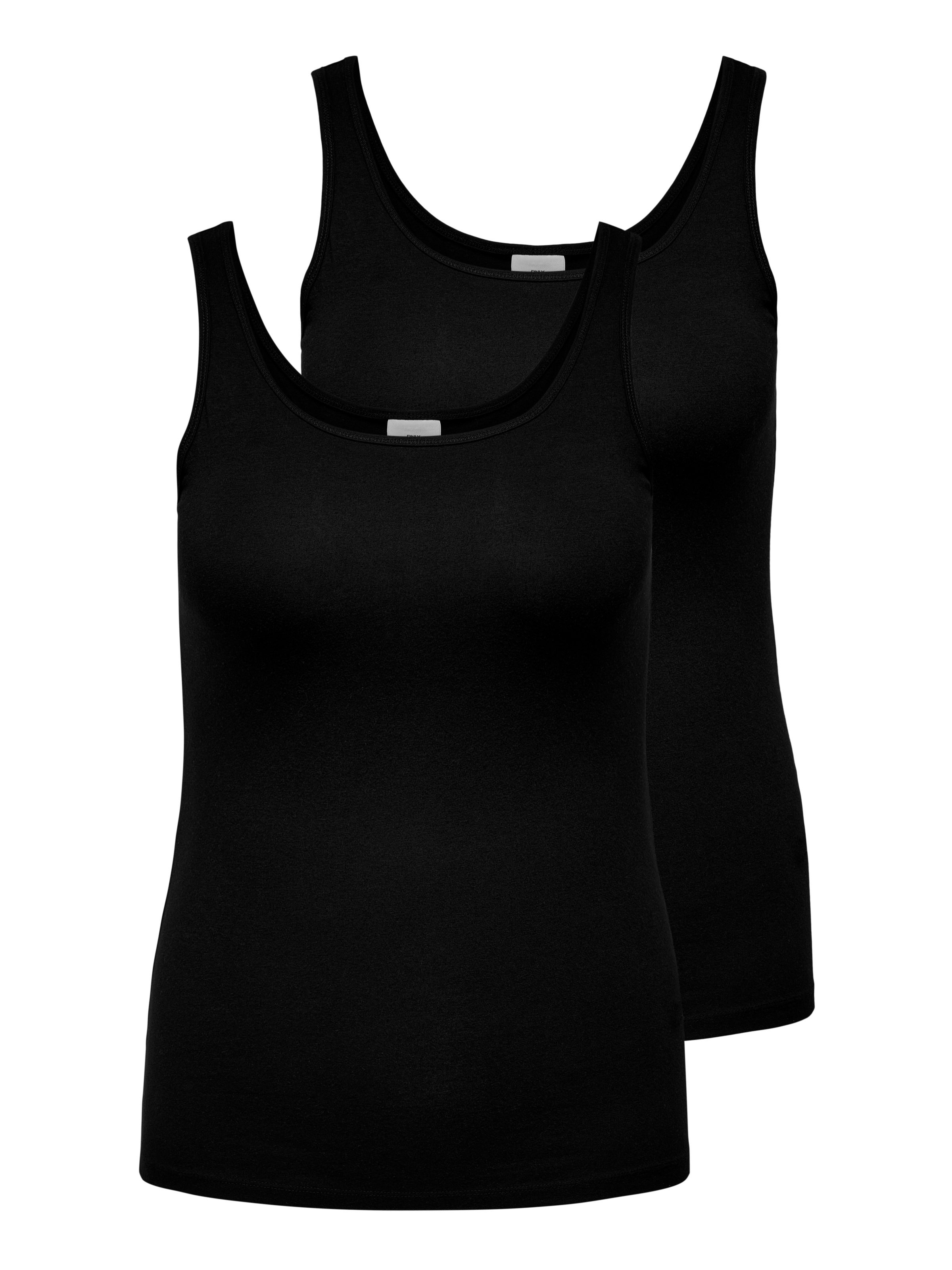 ONLY CARMAKOMA Tanktop "CARTIME TANK TOP 2 PACK" Packung, 2 Stk. günstig online kaufen
