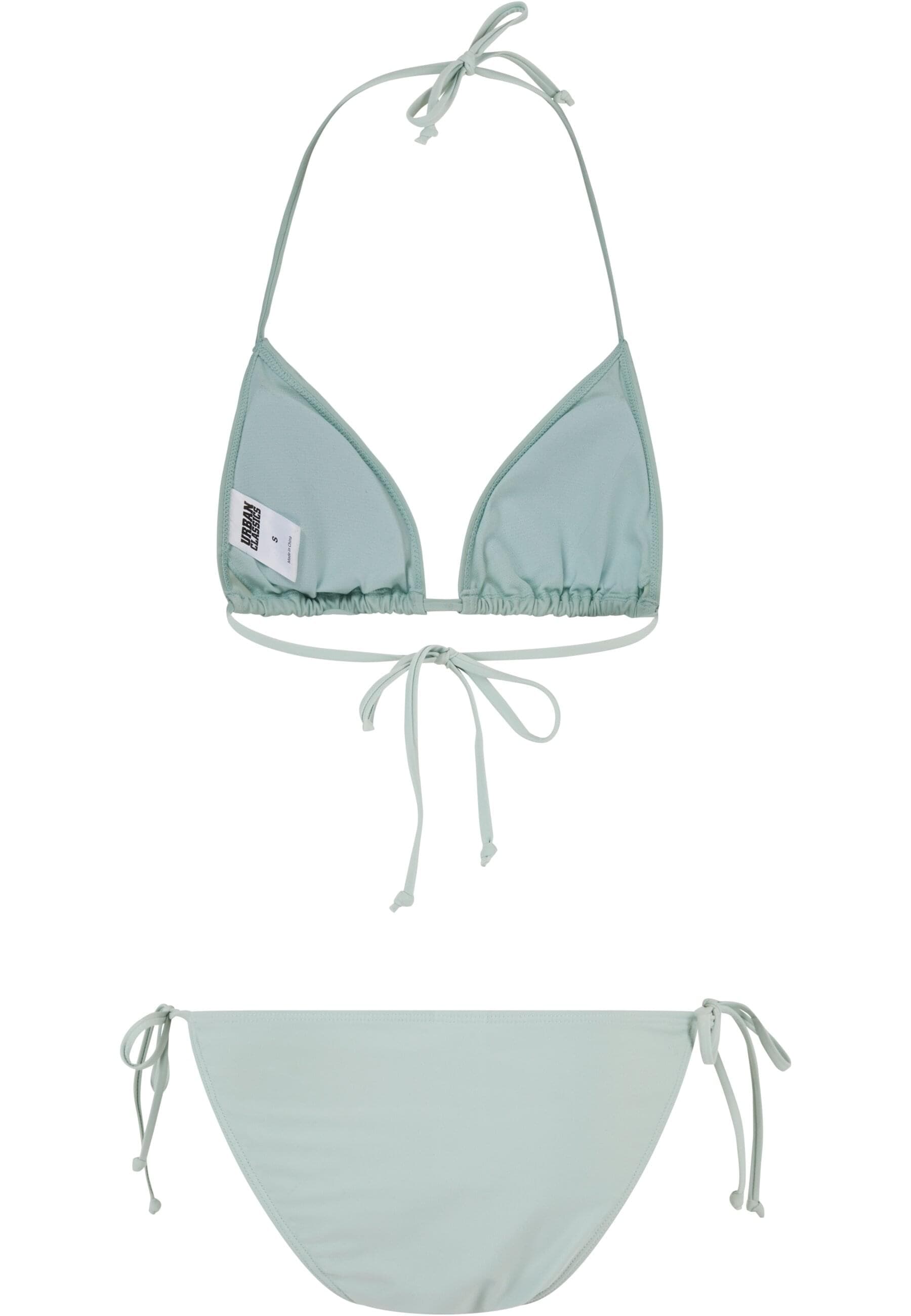URBAN CLASSICS Bügel-Bikini »Urban Classics Damen Ladies Recycled Triangle Bikini«