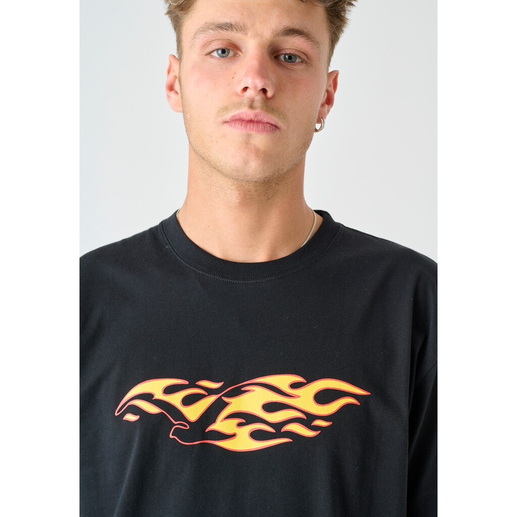 Cleptomanicx T-Shirt »Flaming Gull«