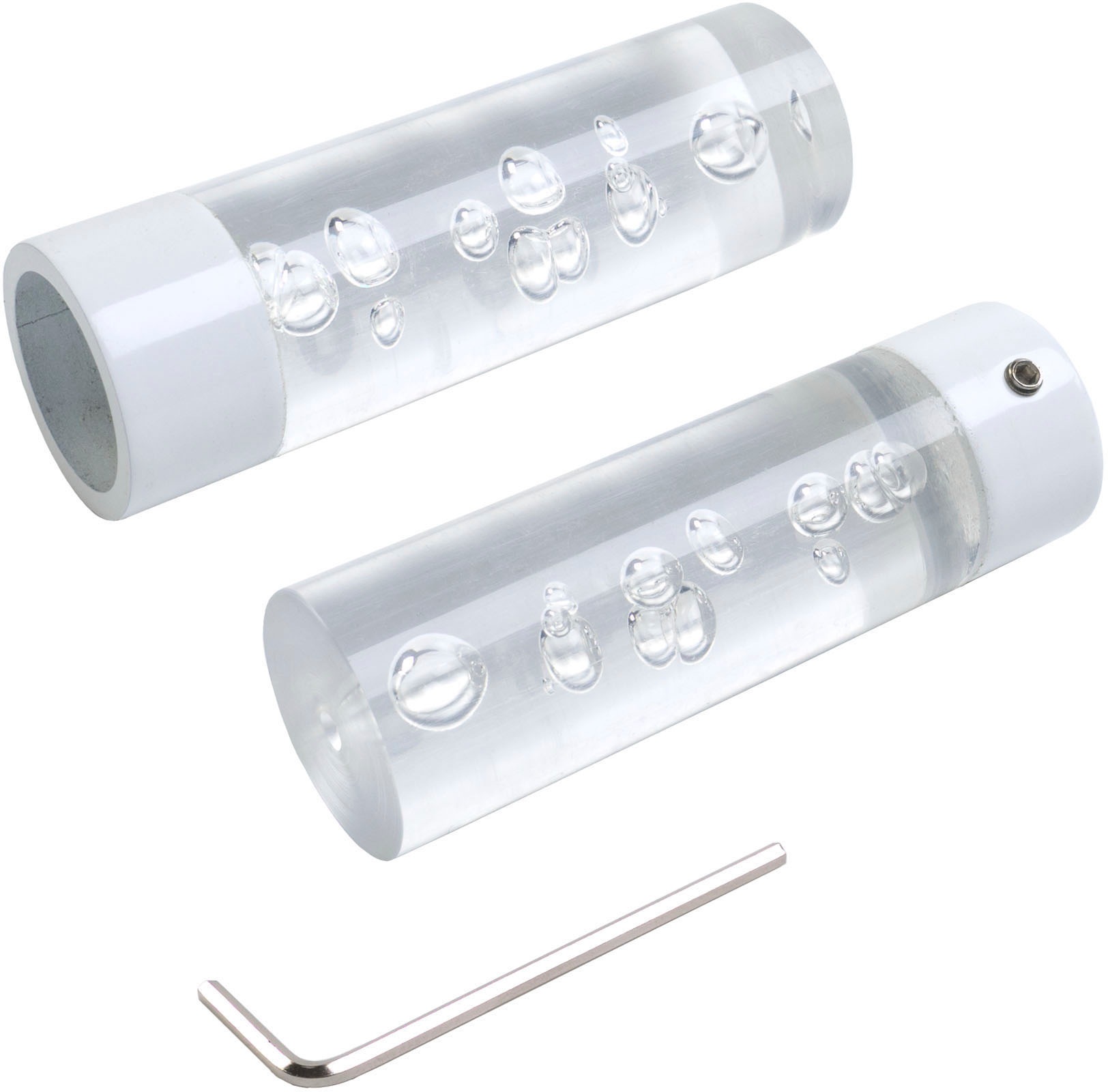 Liedeco Gardinenstange "Innenlaufgarnitur 20 mm Power Zylinder Acryl" Ø 2 m günstig online kaufen