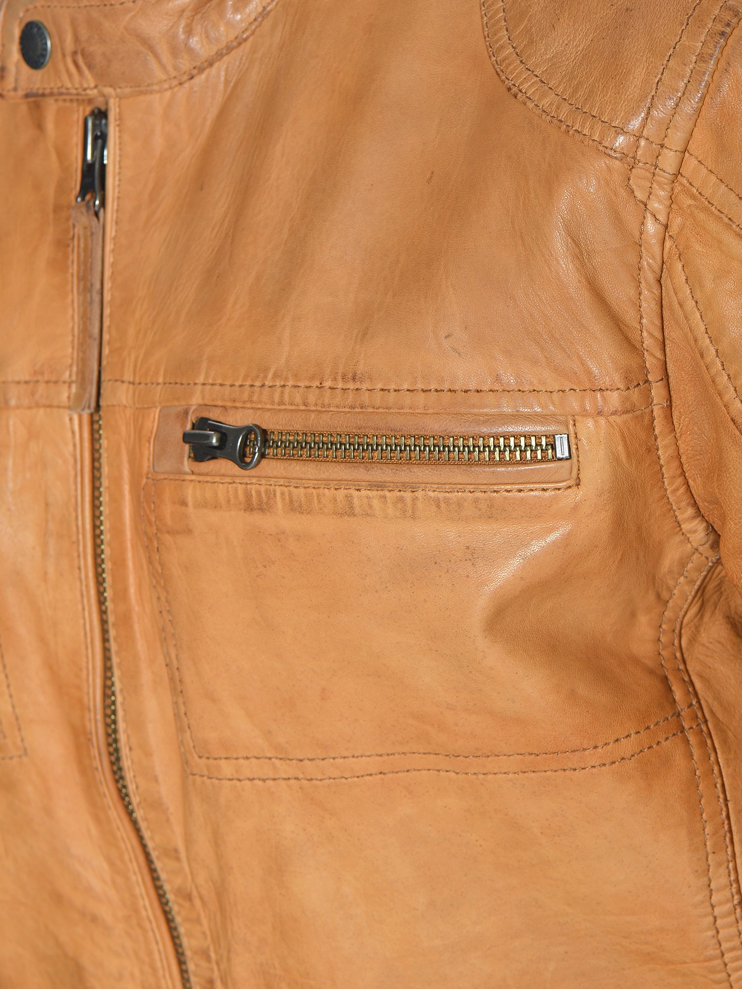 MUSTANG Lederjacke »Johannes«