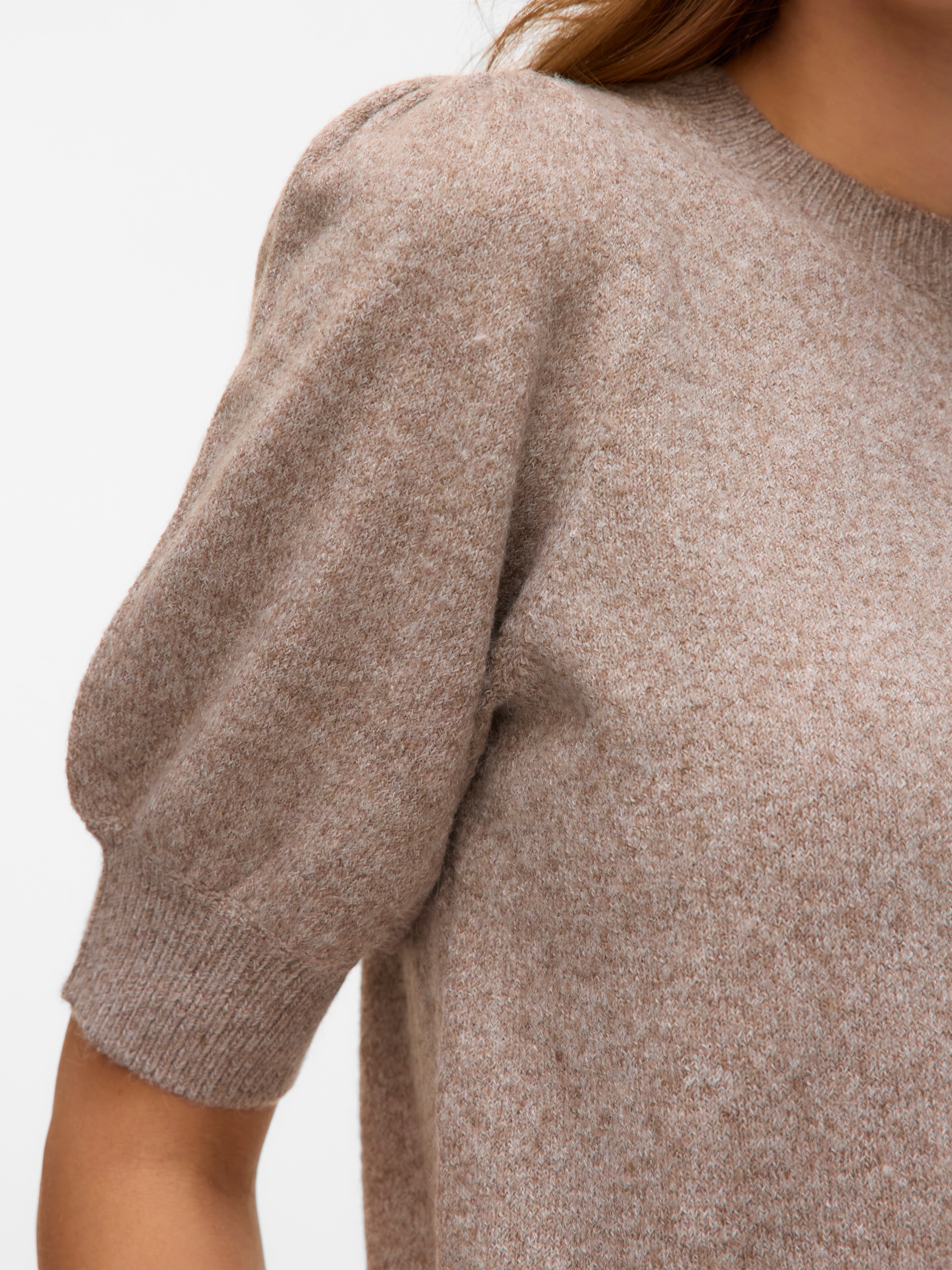 Vero Moda Kurzarmpullover »VMDOFFY 2/4 O-NECK PULLOVER GA NOOS«