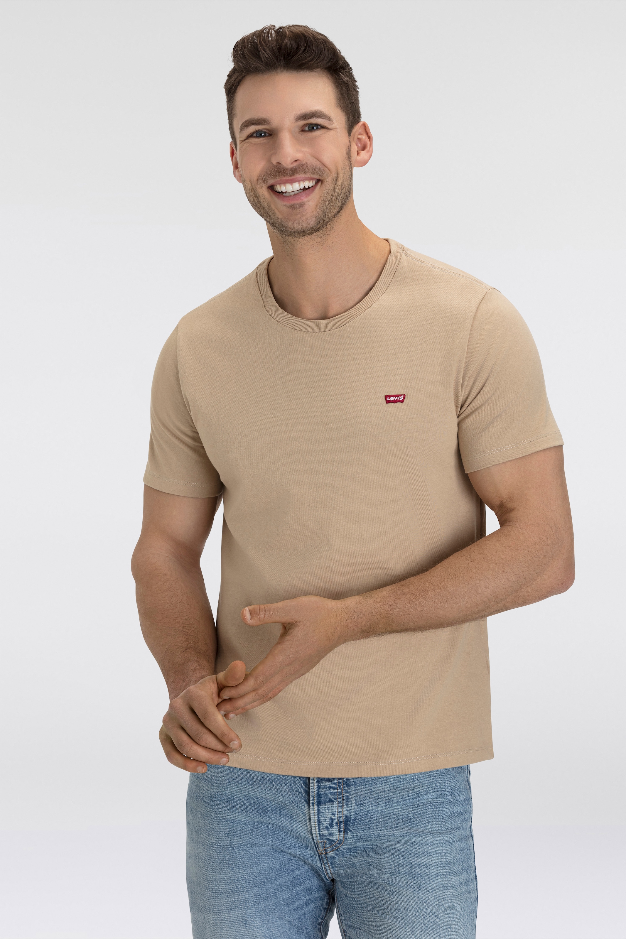 Levis T-Shirt "ORIGINAL HM TEE", mit Logo Print günstig online kaufen