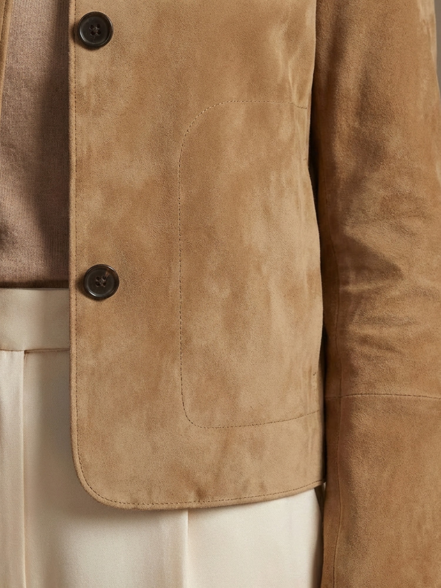 RICANO Bolerojacke »Lederjacke Jeena« ohne Kapuze Handgefertigt aus echtem Leder