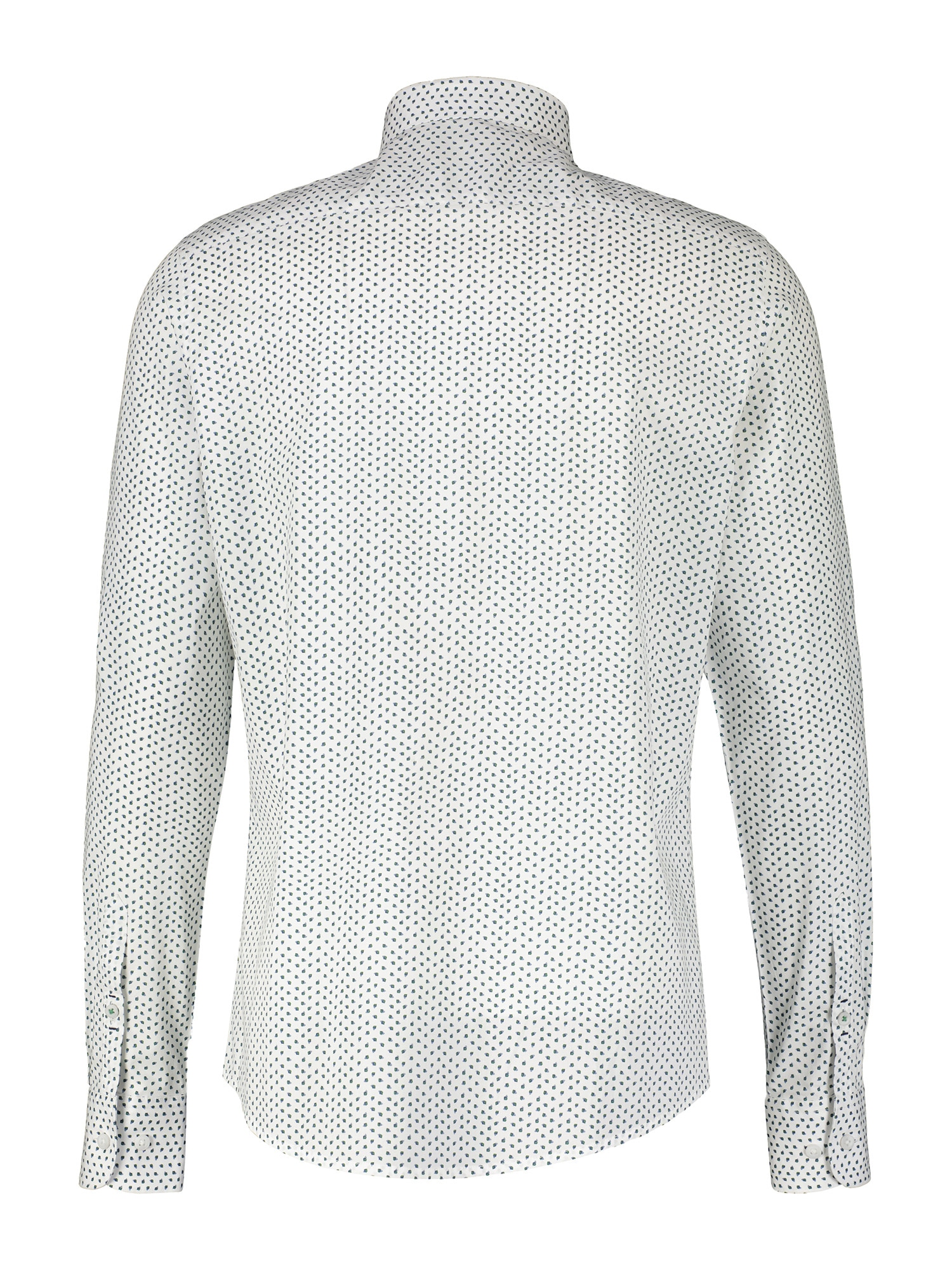 LERROS Langarmhemd »Poplinhemd mit Minimal-Alloverprint«