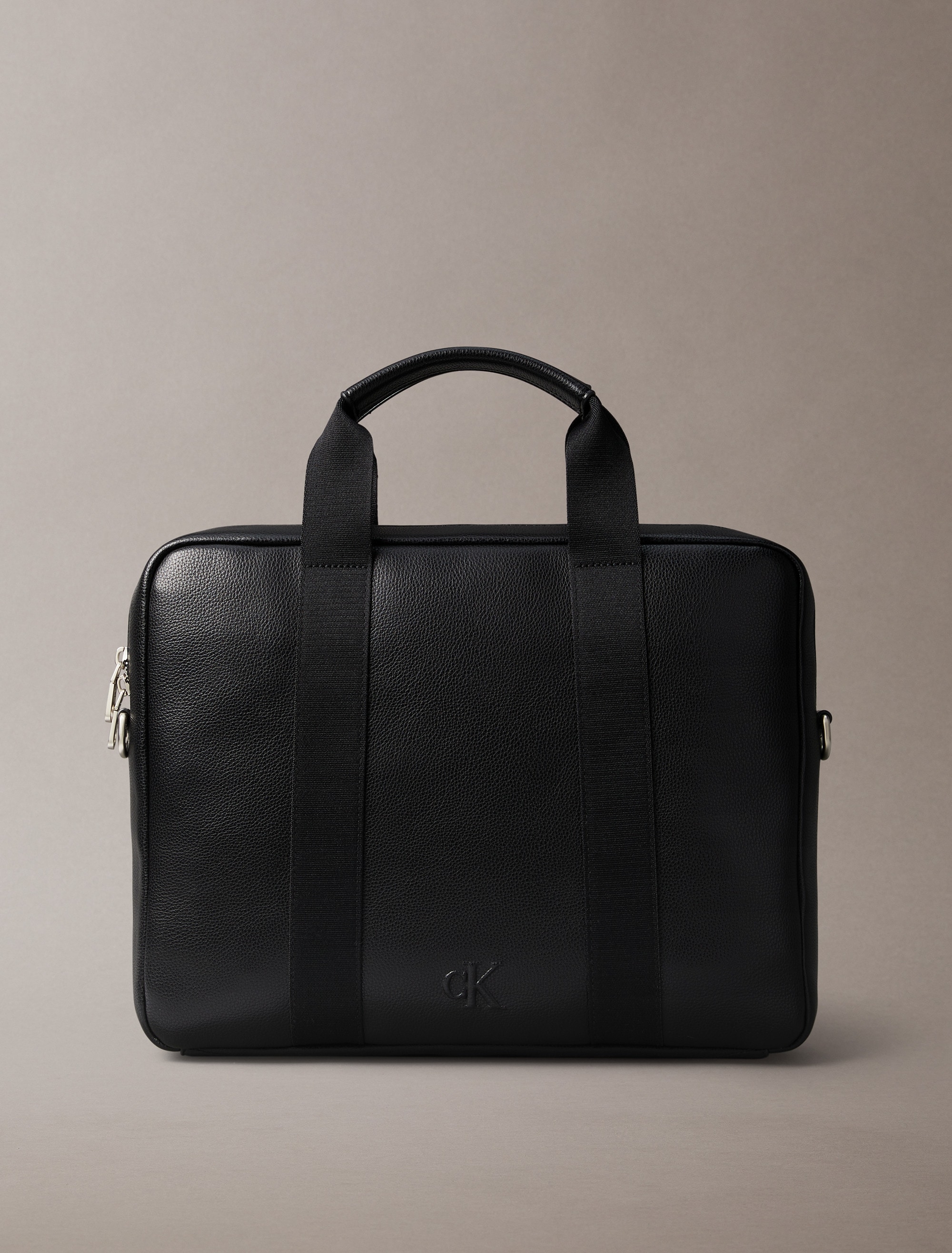 Calvin Klein Laptoptasche »WEBBING STRAP LAPTOP BAG« Unisex Geschäftstasche, Computertasche mit CK-Schriftzug