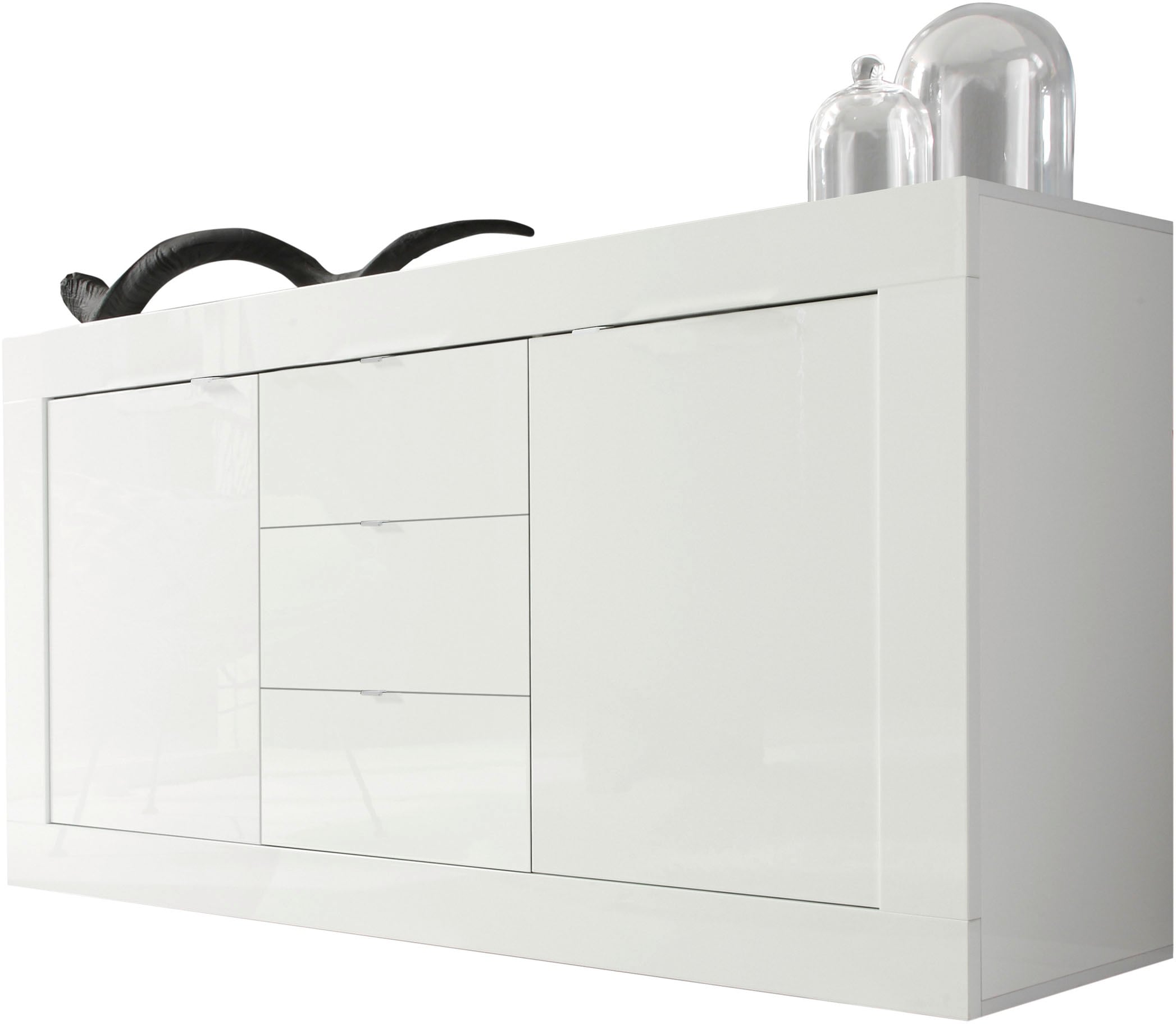 INOSIGN Sideboard "Basic", Breite 160 cm, 2 Türen 3 Schubkästen