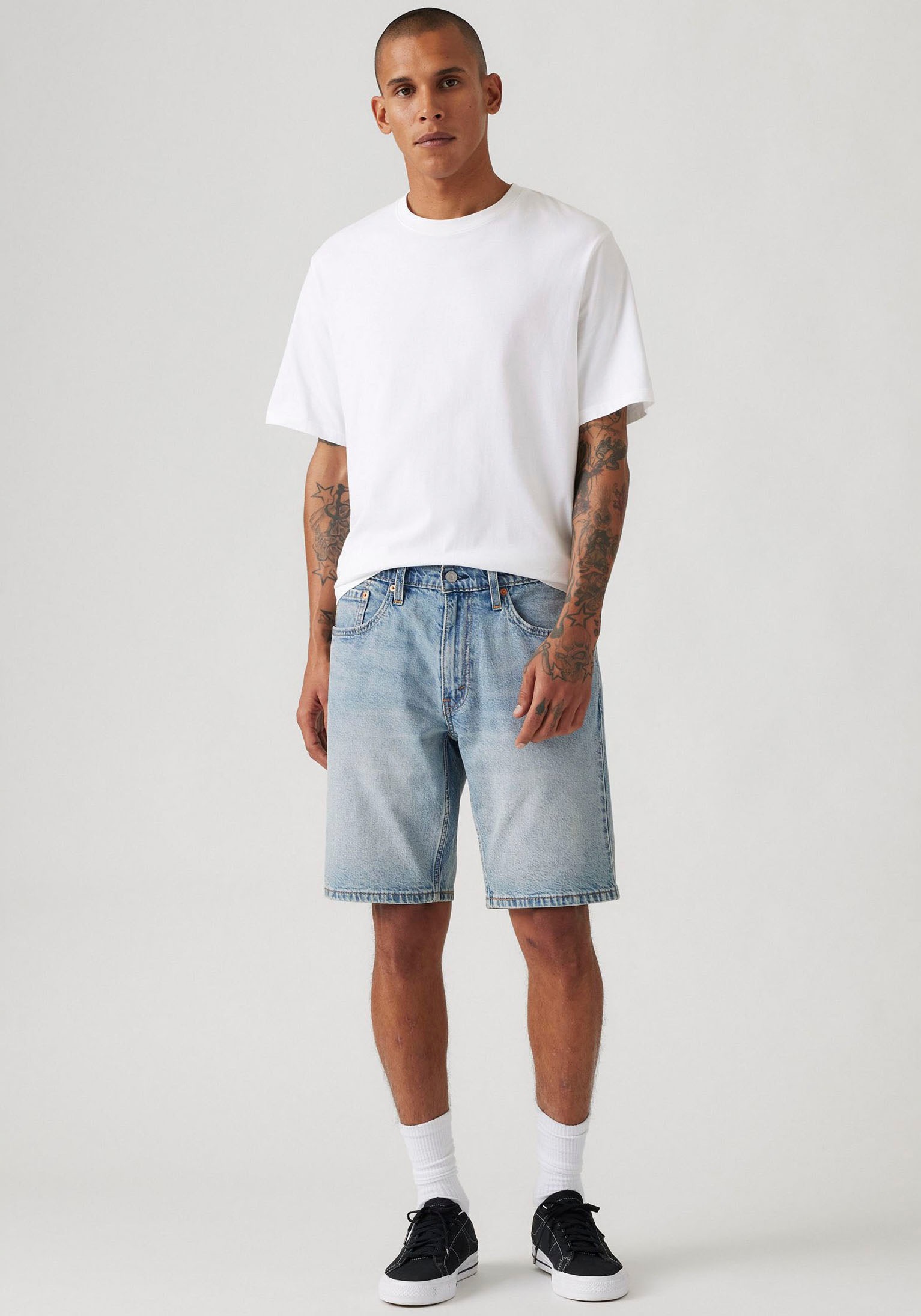 Levi's 445 Athletic Shorts Blue 32 3