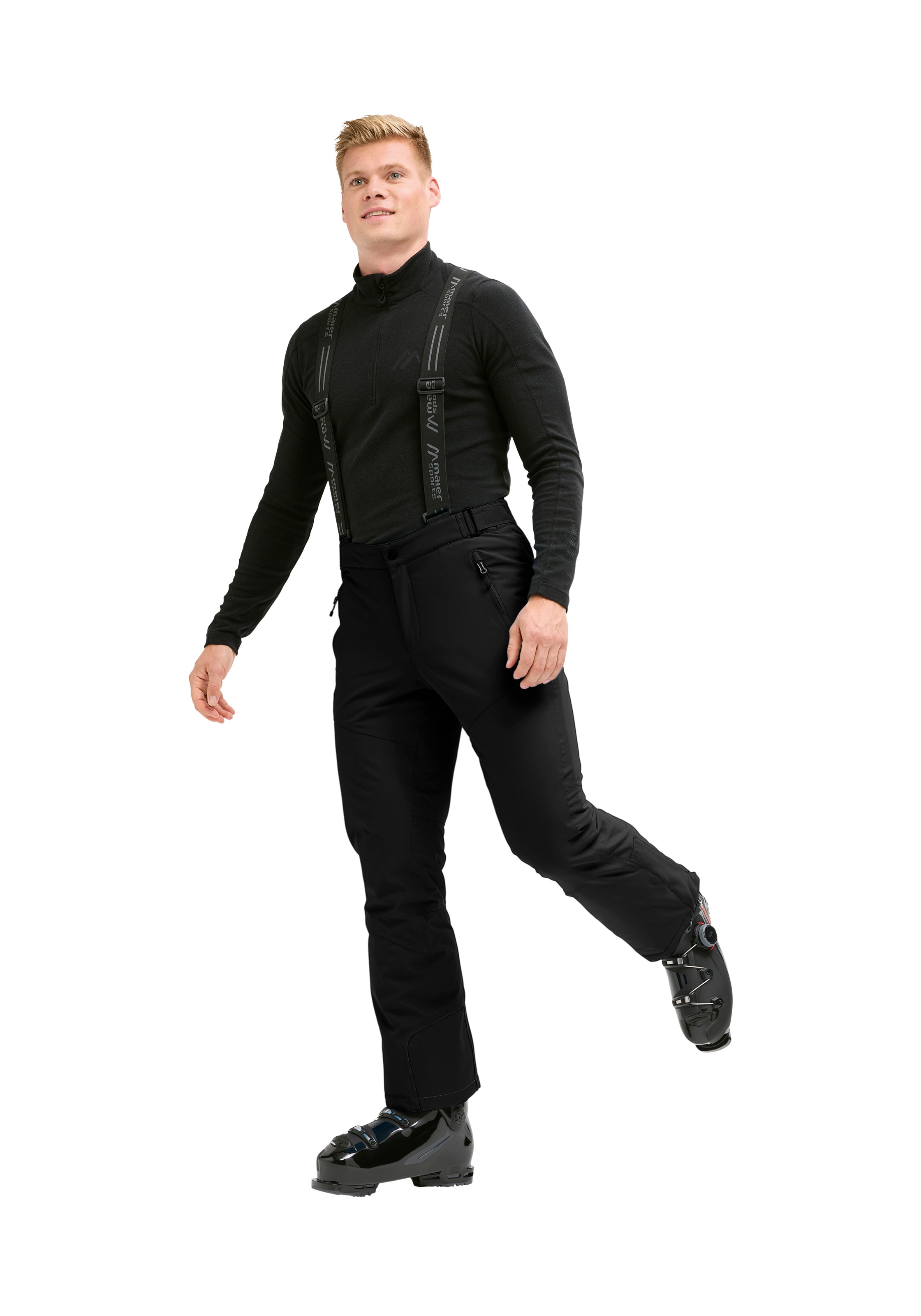 Maier Sports Skihose »Anton 3.0«  Herren Schneehose mit Hosenträgern, wind/wasserdicht, Regular Fit
