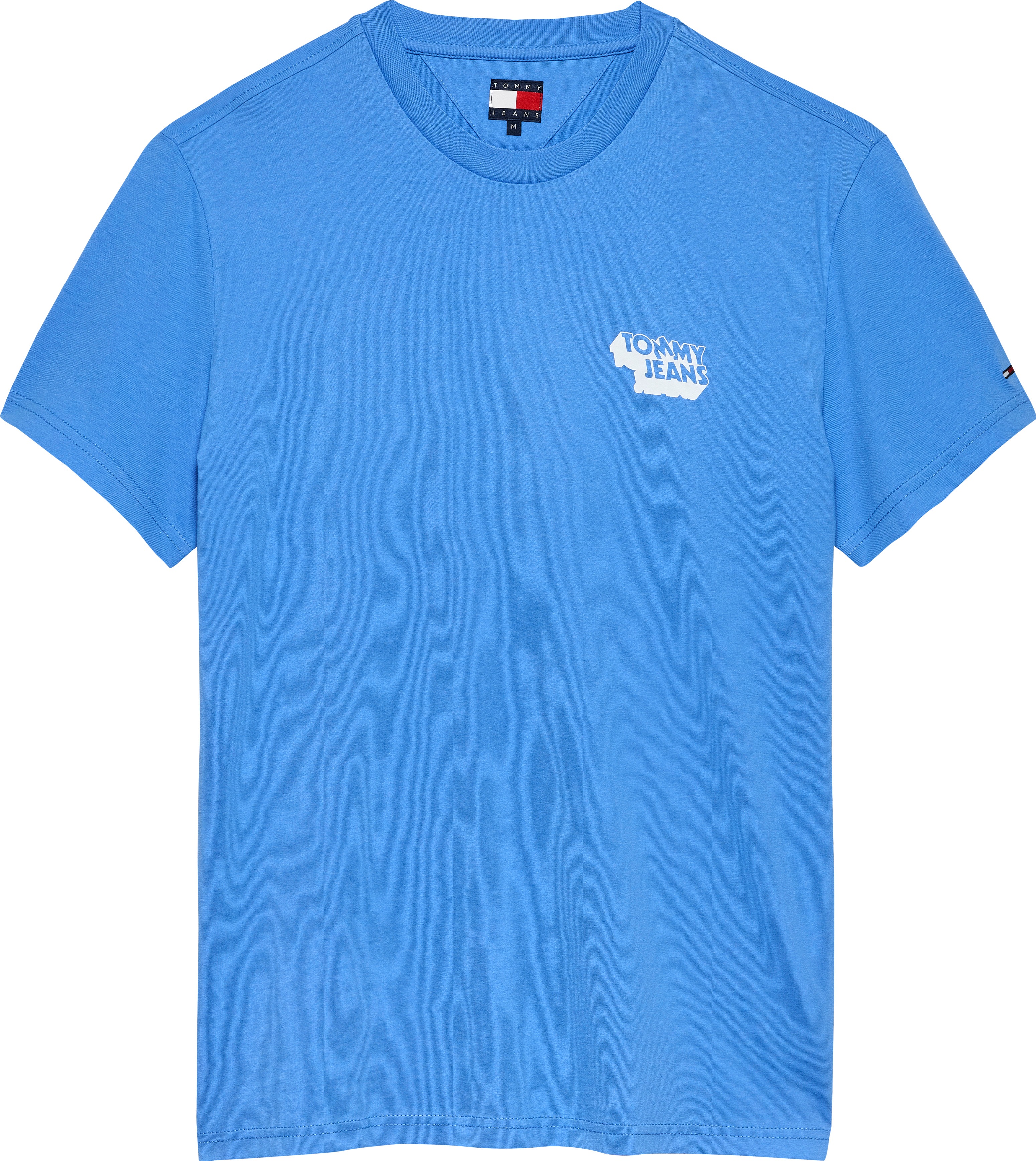 Thumbnail - Tommy Jeans T-Shirt "TJM SLIM STACK LOGO TEE EXT", Mit Rundhalsausschnitt
