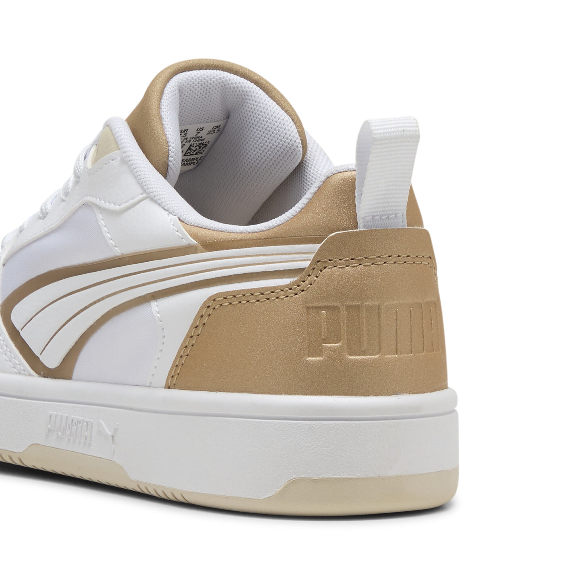 PUMA Sneaker »Rebound v6 Aqua Metallics Sneakers mit niedrigem Schaft«