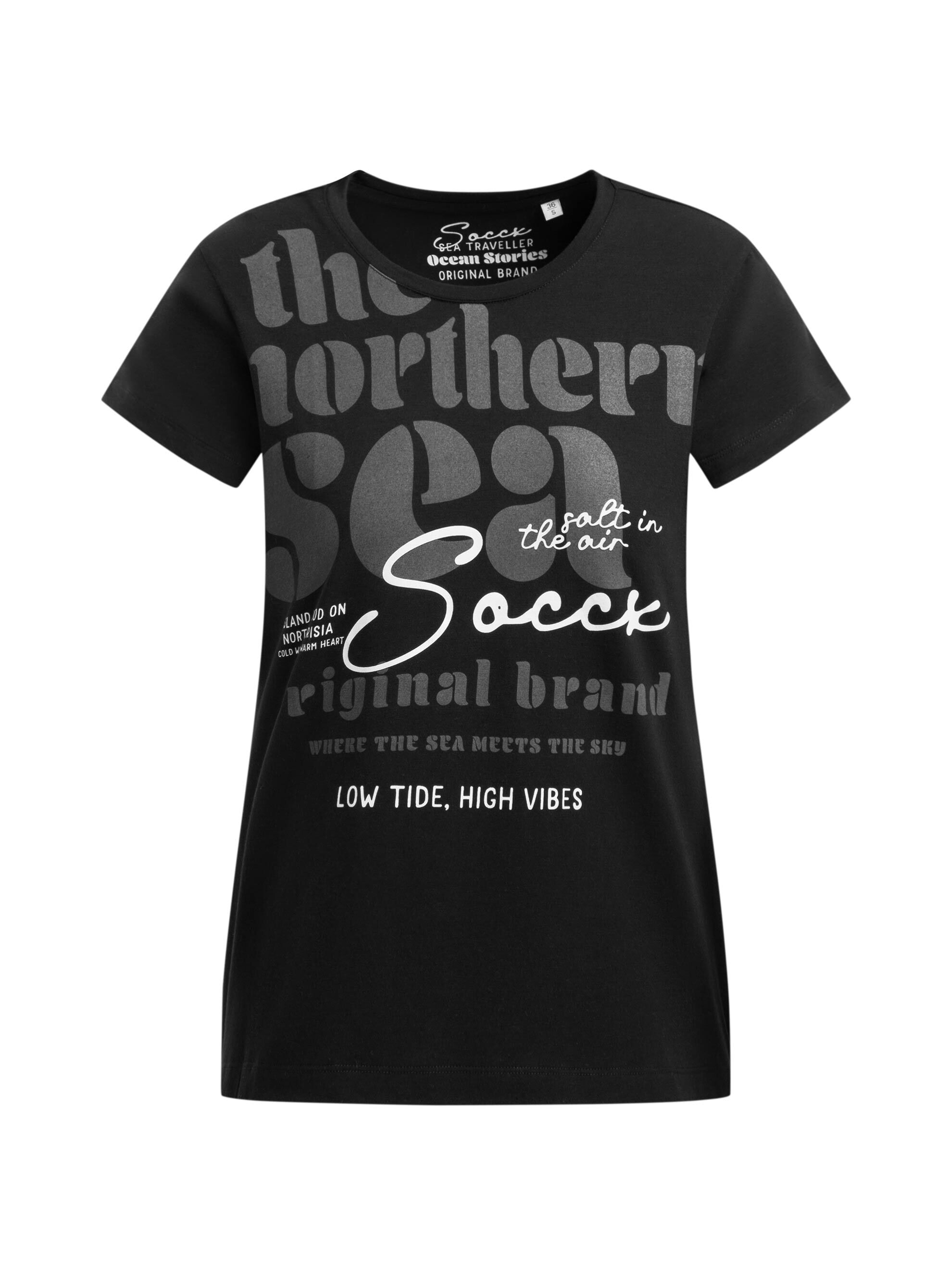 SOCCX Rundhalsshirt mit Necktape