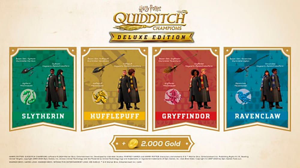 Warner Games Spielesoftware »Harry Potter: Quidditch Champions Deluxe Edition (Code in a Box)« Nintendo Switch