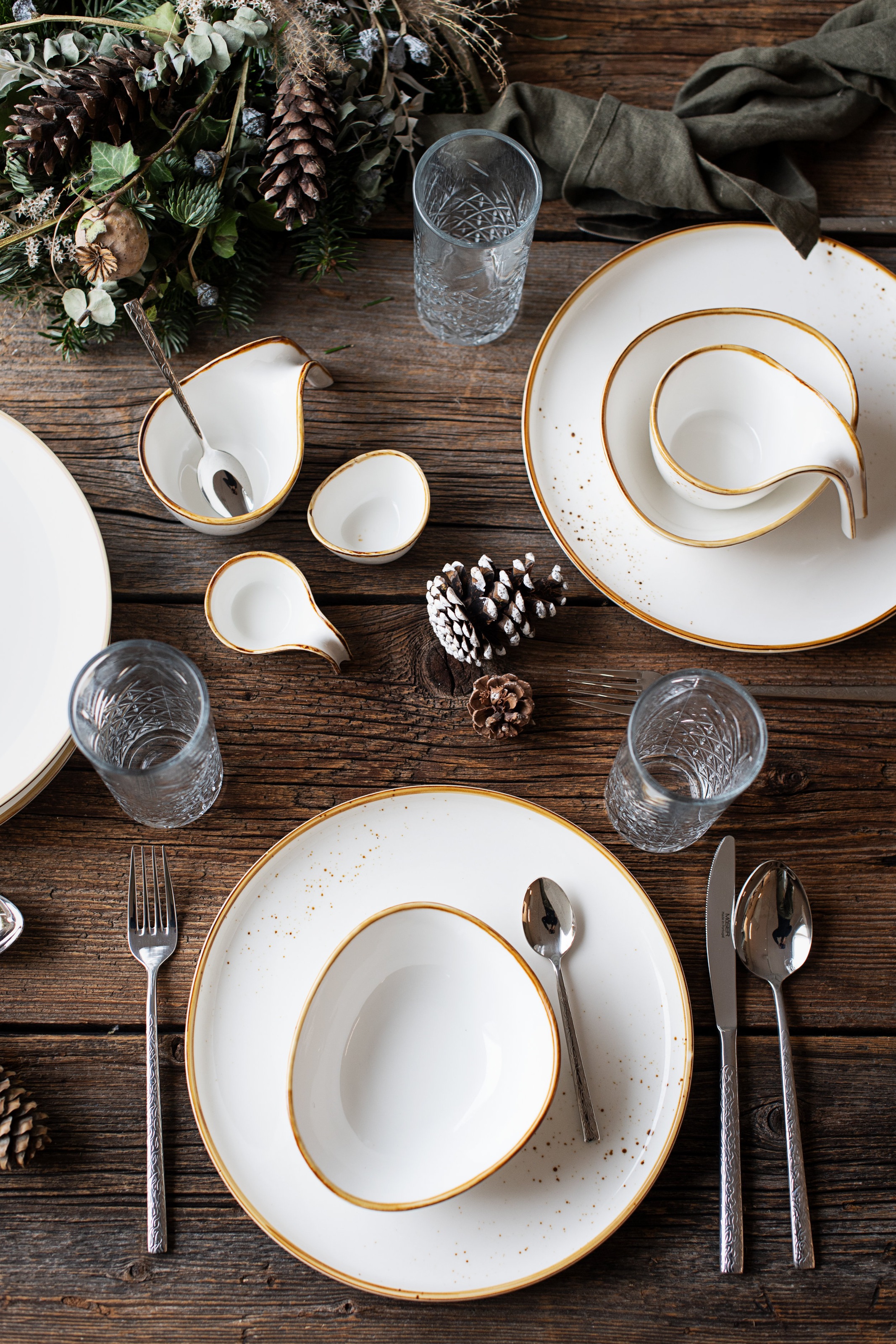 MÄSER Geschirr-Set »PINTAR, Gourmet Set, Porzellan«